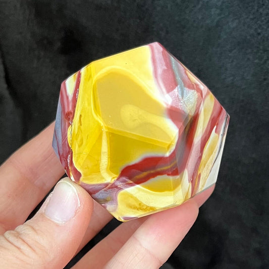 Mookaite Jasper Dodecahedron (Approx. 60mm) 1475