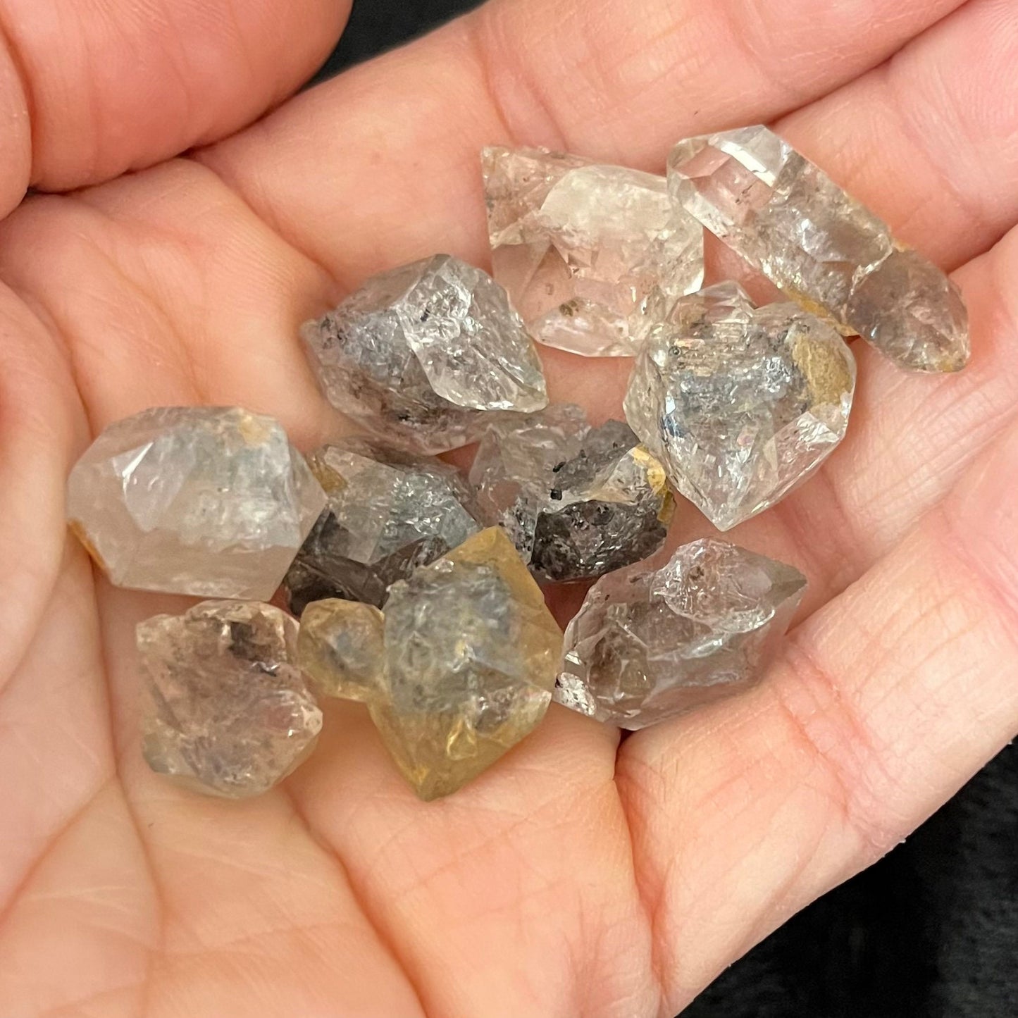 Herkimer Diamond, Natural, Raw/Rough Crystal, Warrior 0320