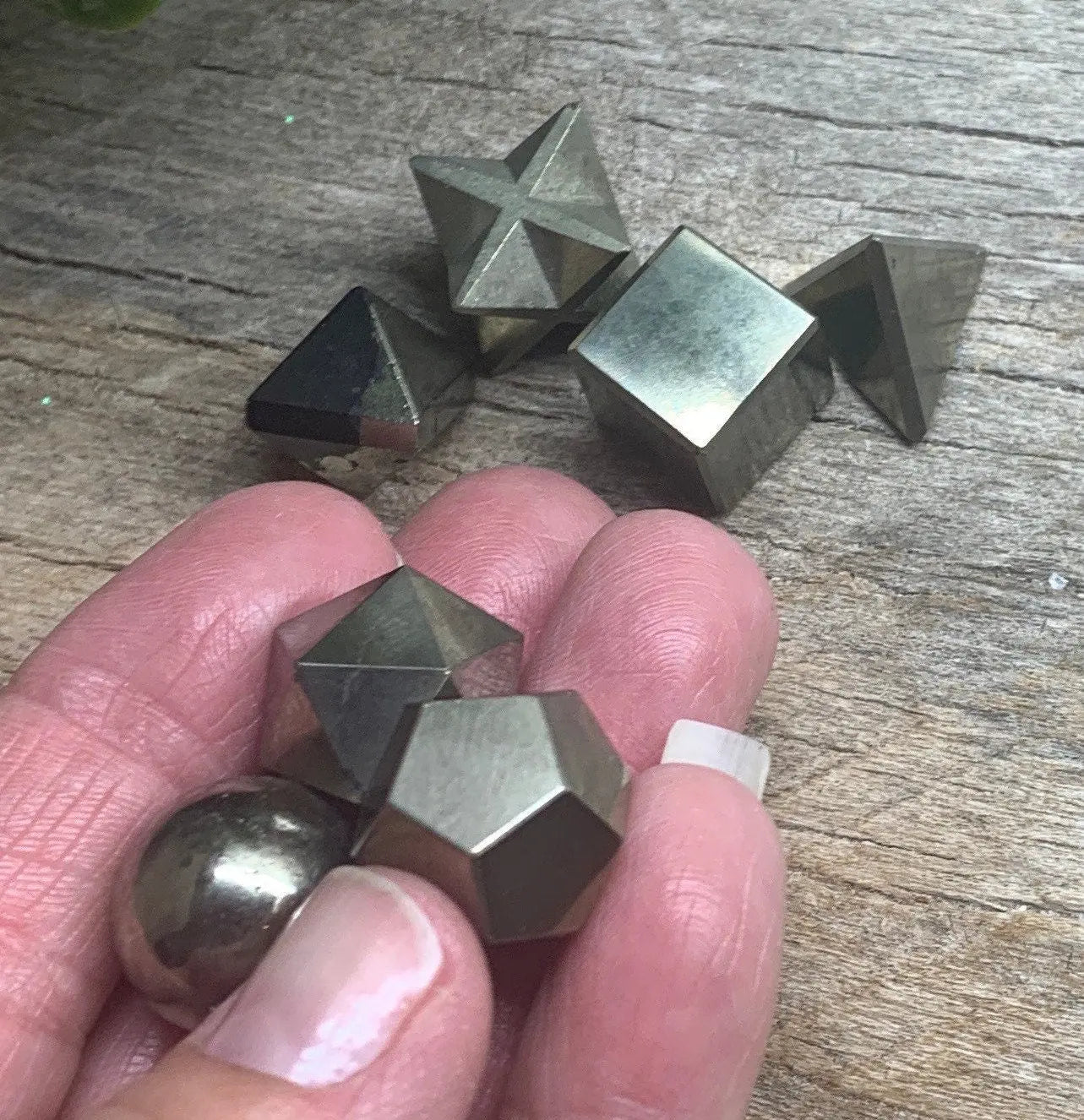 Pyrite Sacred Geometry Kit E-0014 Shop Wholesale Crystals