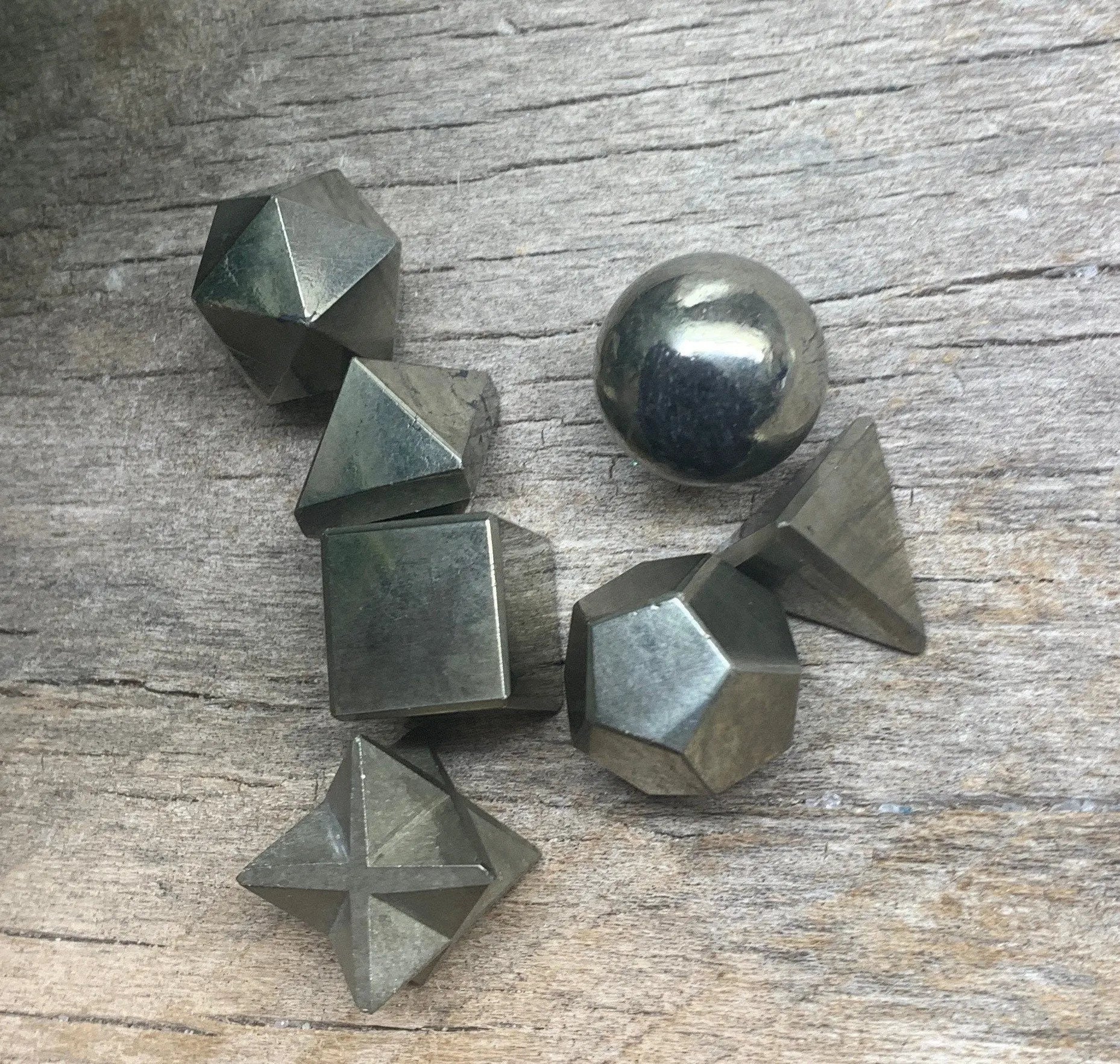Pyrite Sacred Geometry Kit E-0014 Shop Wholesale Crystals