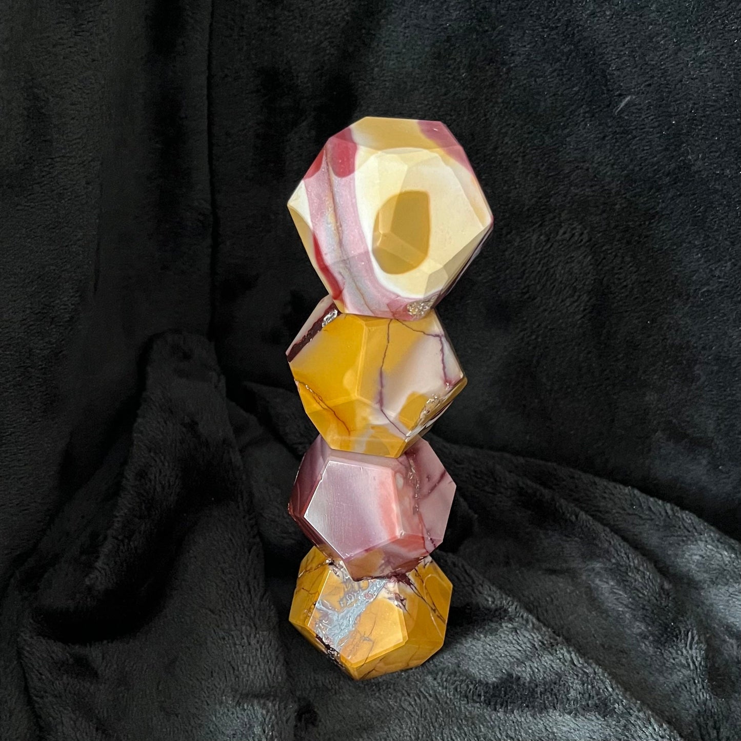 Mookaite Jasper Dodecahedron (Approx. 45mm) 1502