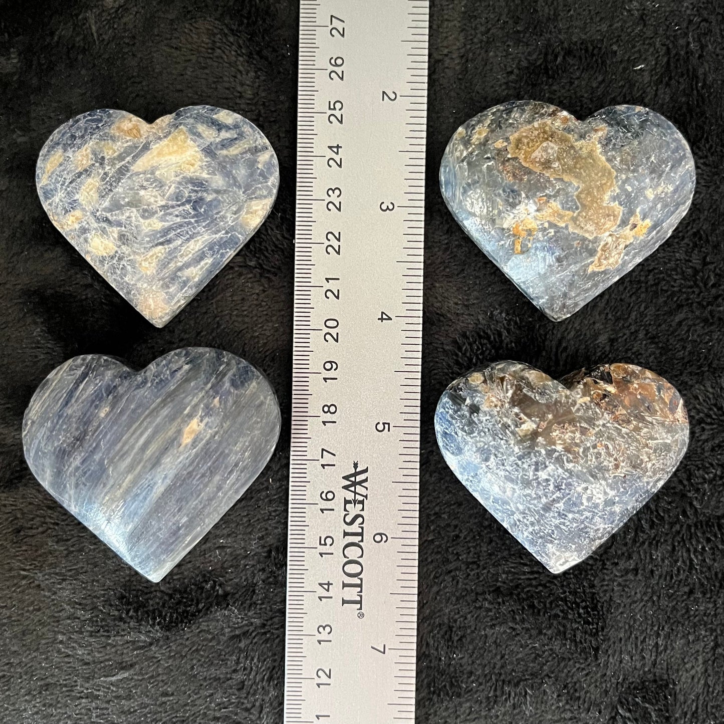 Blue Kyanite Heart (Approx 2" - 2 1/4") 0525