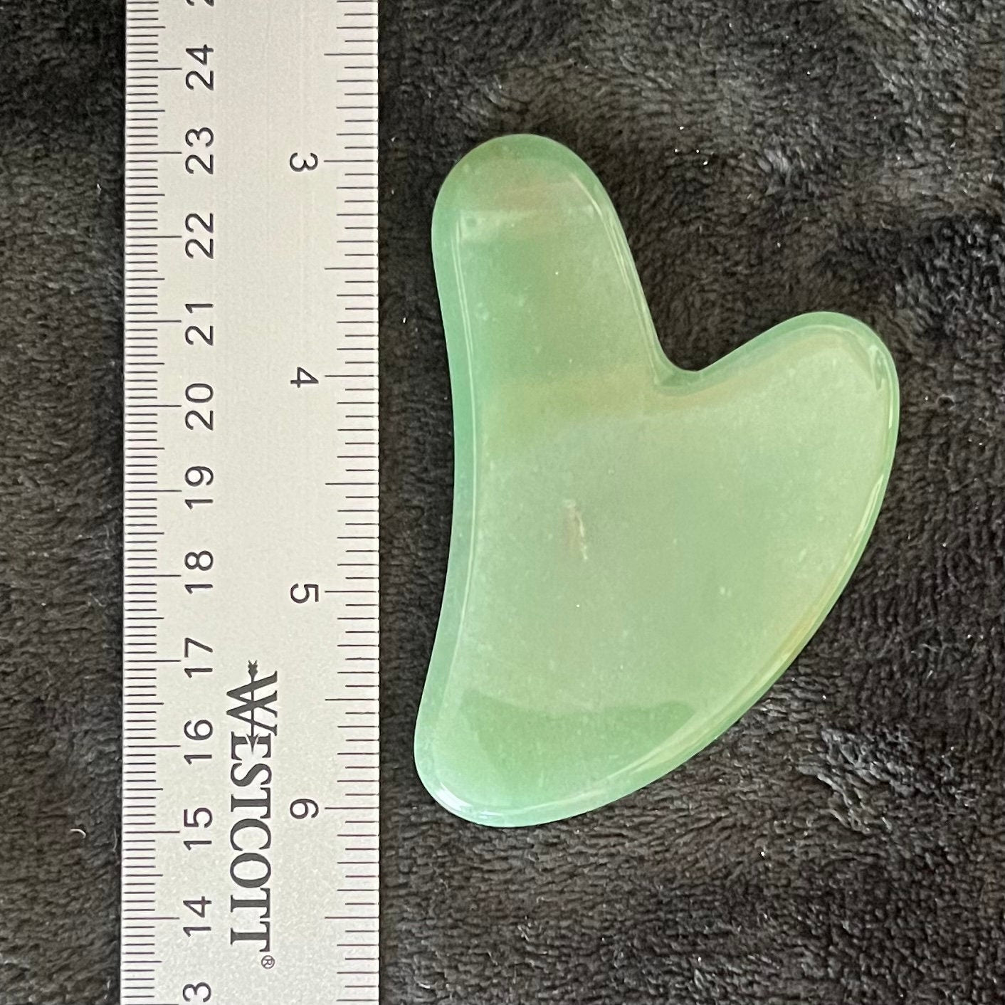 Green Aventurine Massage Stone, Facial Massager BIN-0044