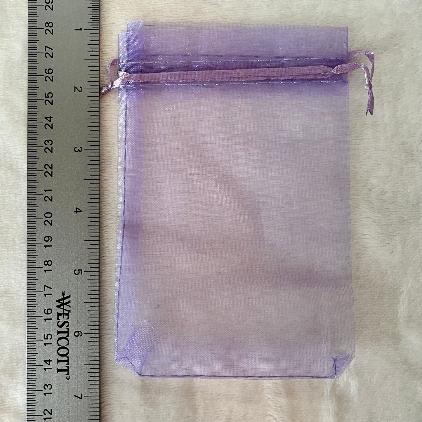 Lavendar Organza Bag (Approx. 4” x 6") BAG-0107