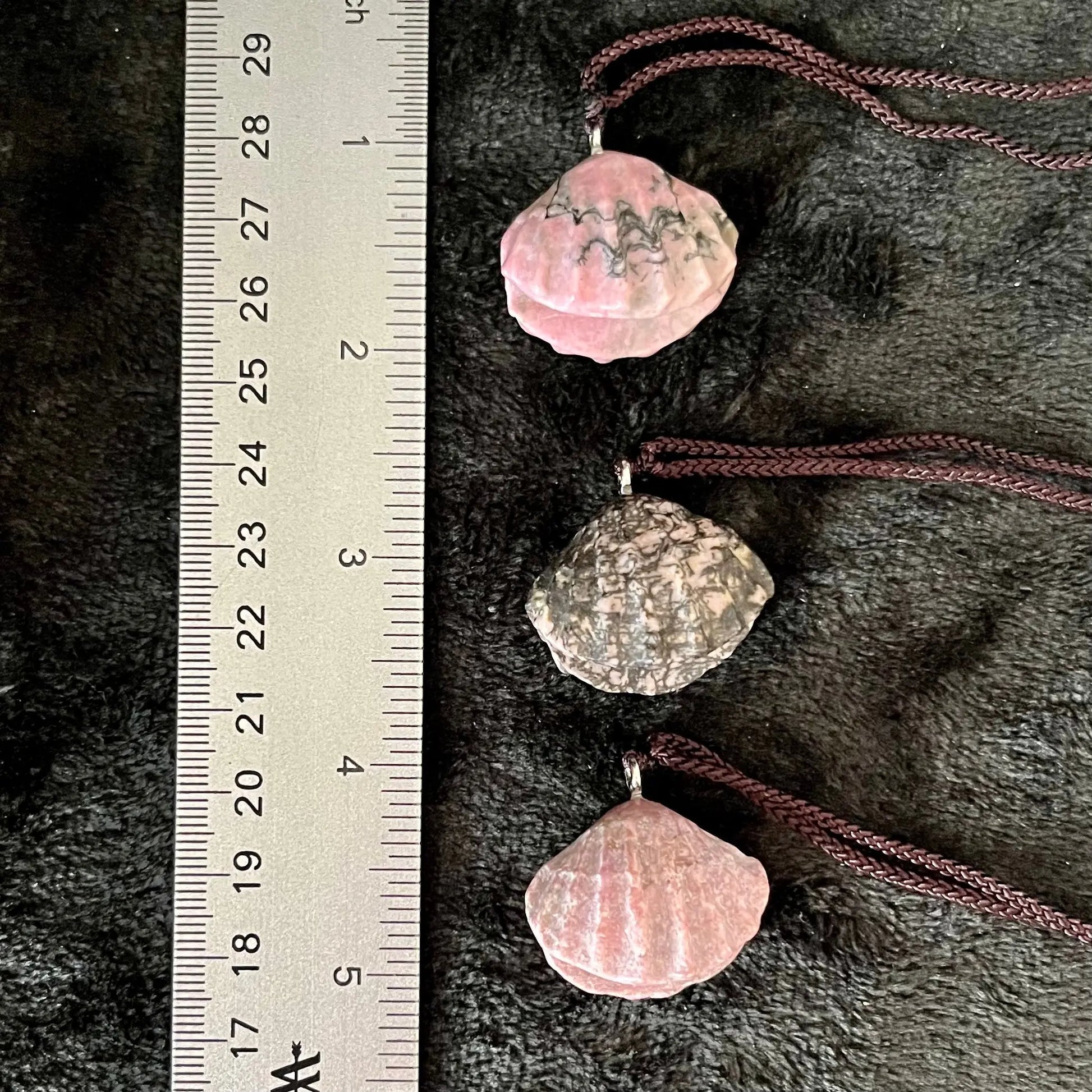Rhodonite Sea Shell Necklace NCK-2718 Shop Wholesale Crystals