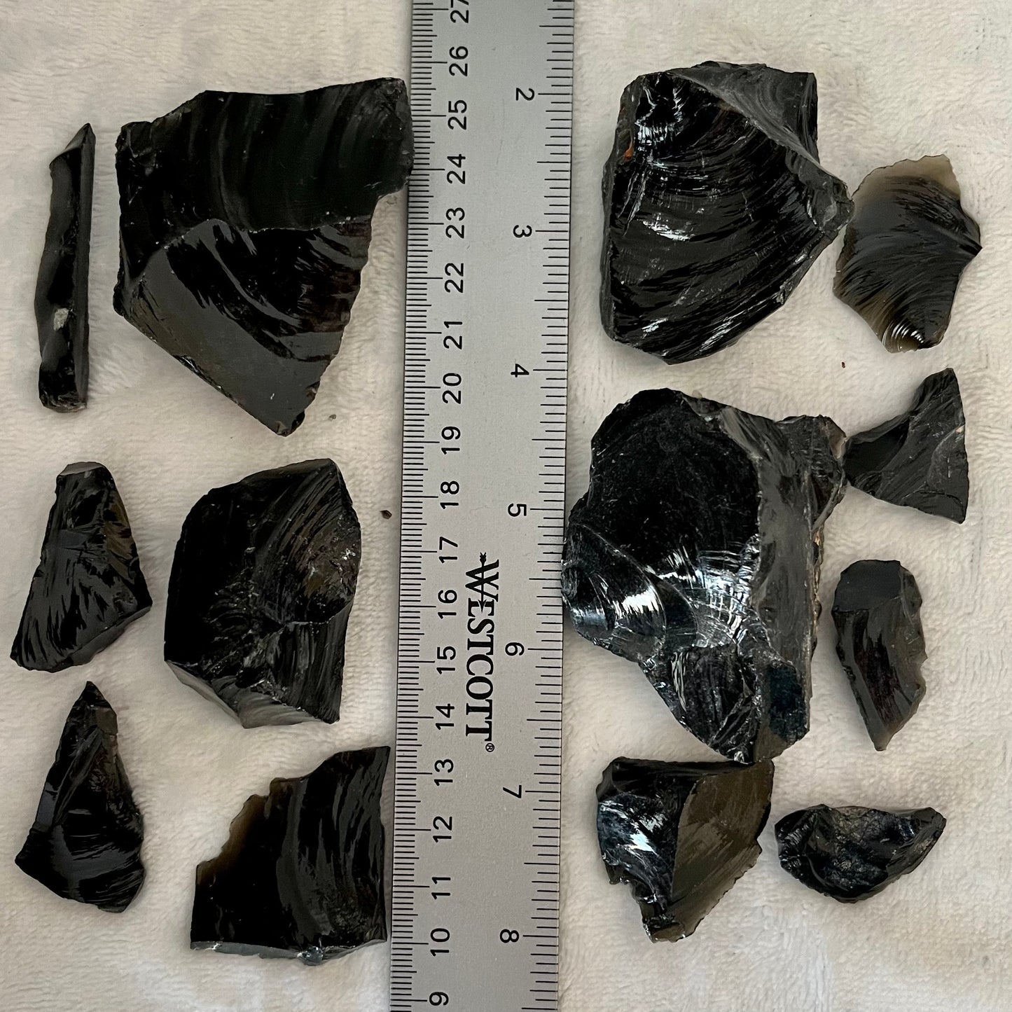 Black Obsidian Raw Chunk, 1 Pound WR-0007