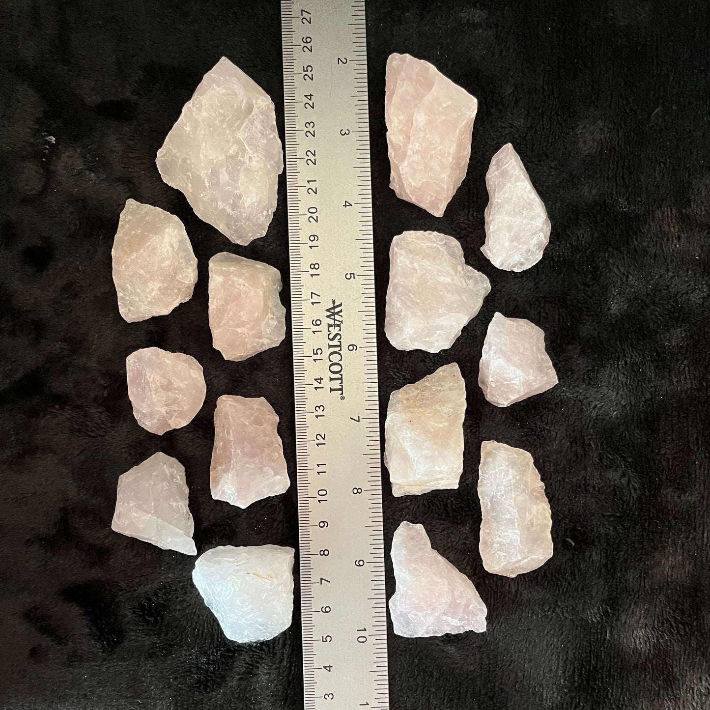 Rose Quartz Raw Chunk, 1 Pound WR-0011