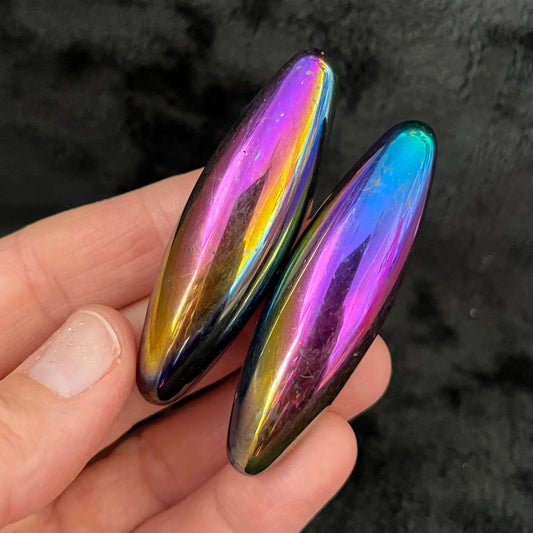 Rattle Snake Eggs, Tanzin Aura Magnets X2 1582 Shop Wholesale Crystals