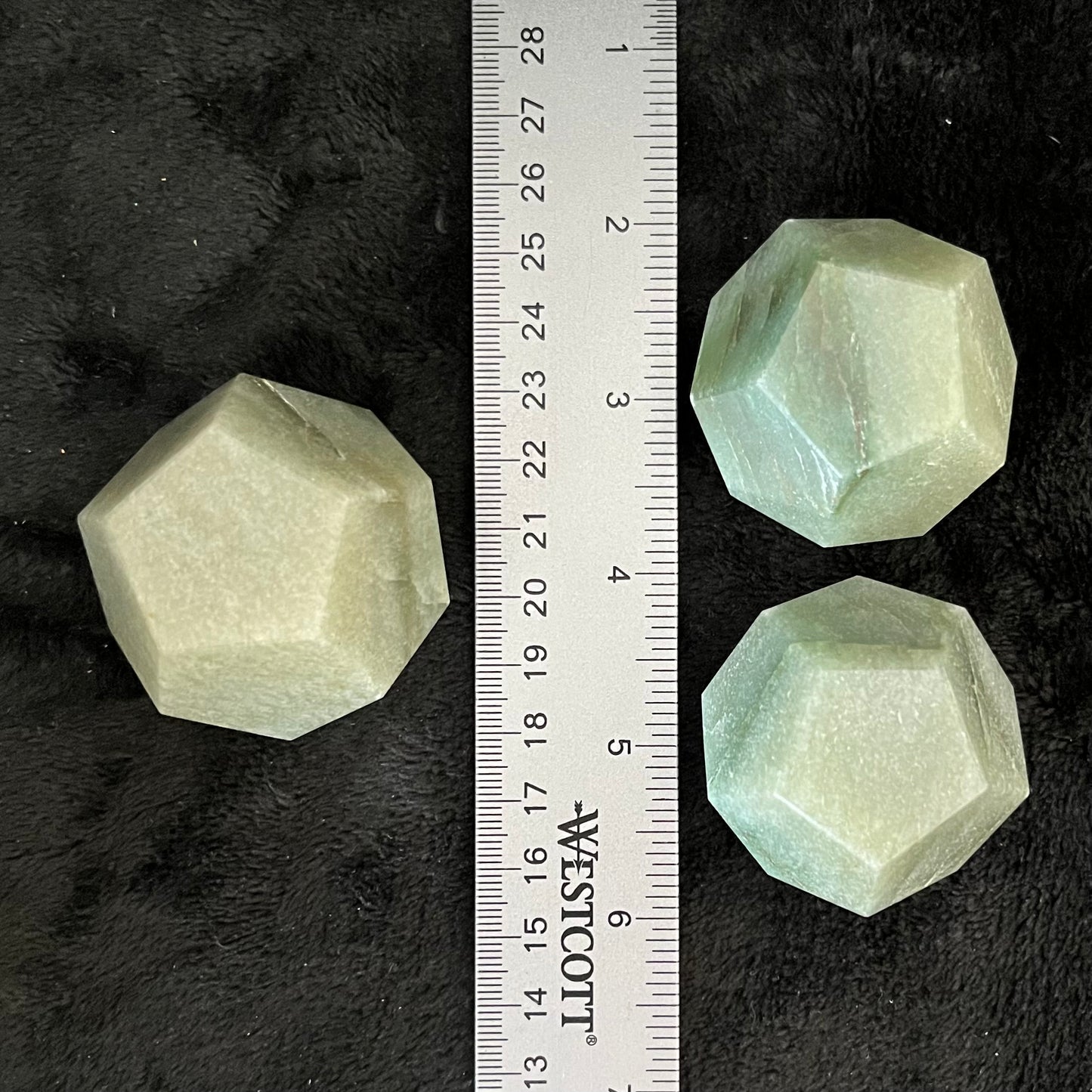 Green Aventurine Dodecahedron (Approx. 45mm-55mm) 1462