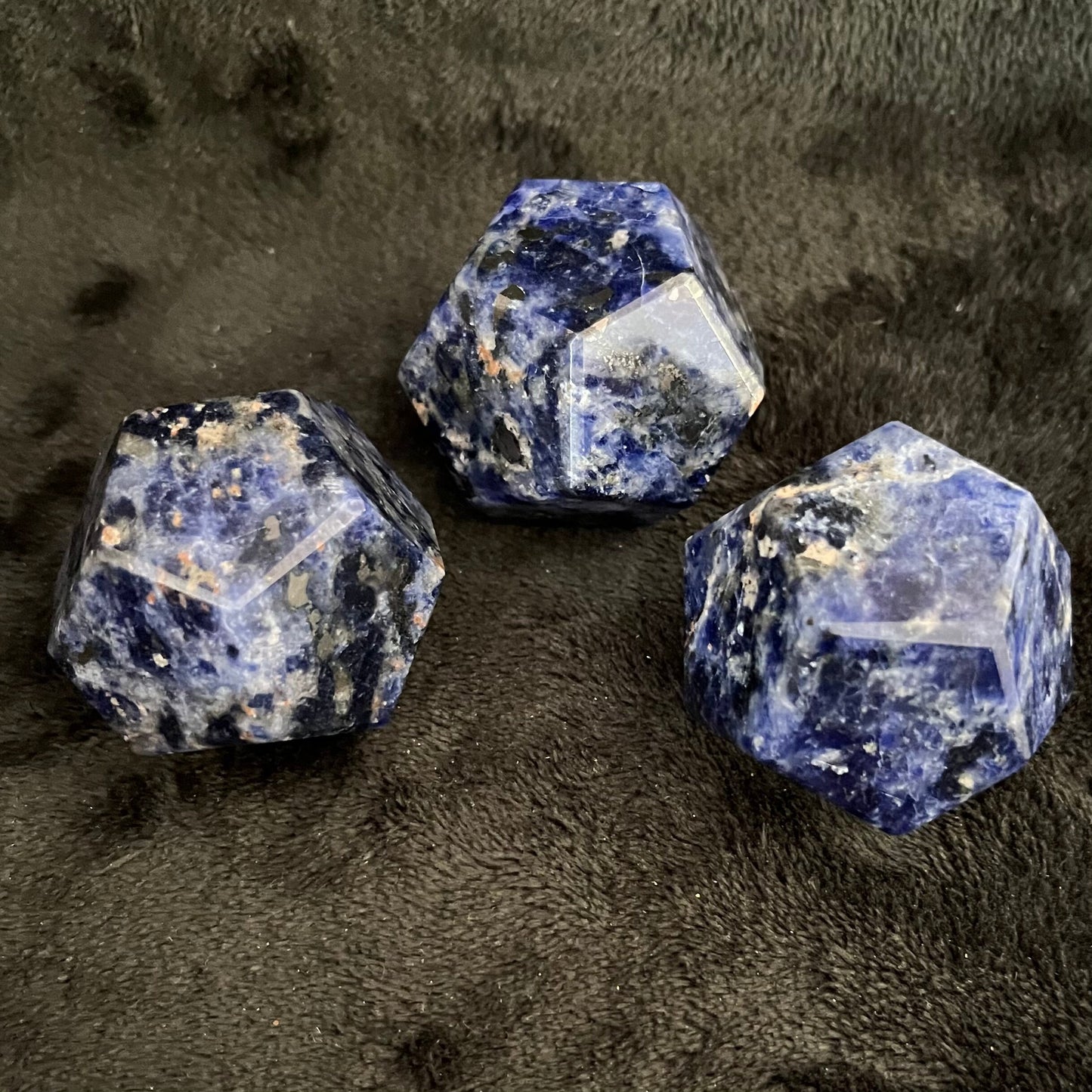 Sodalite Dodecahedron (Approx. 45mm-55mm) 1468