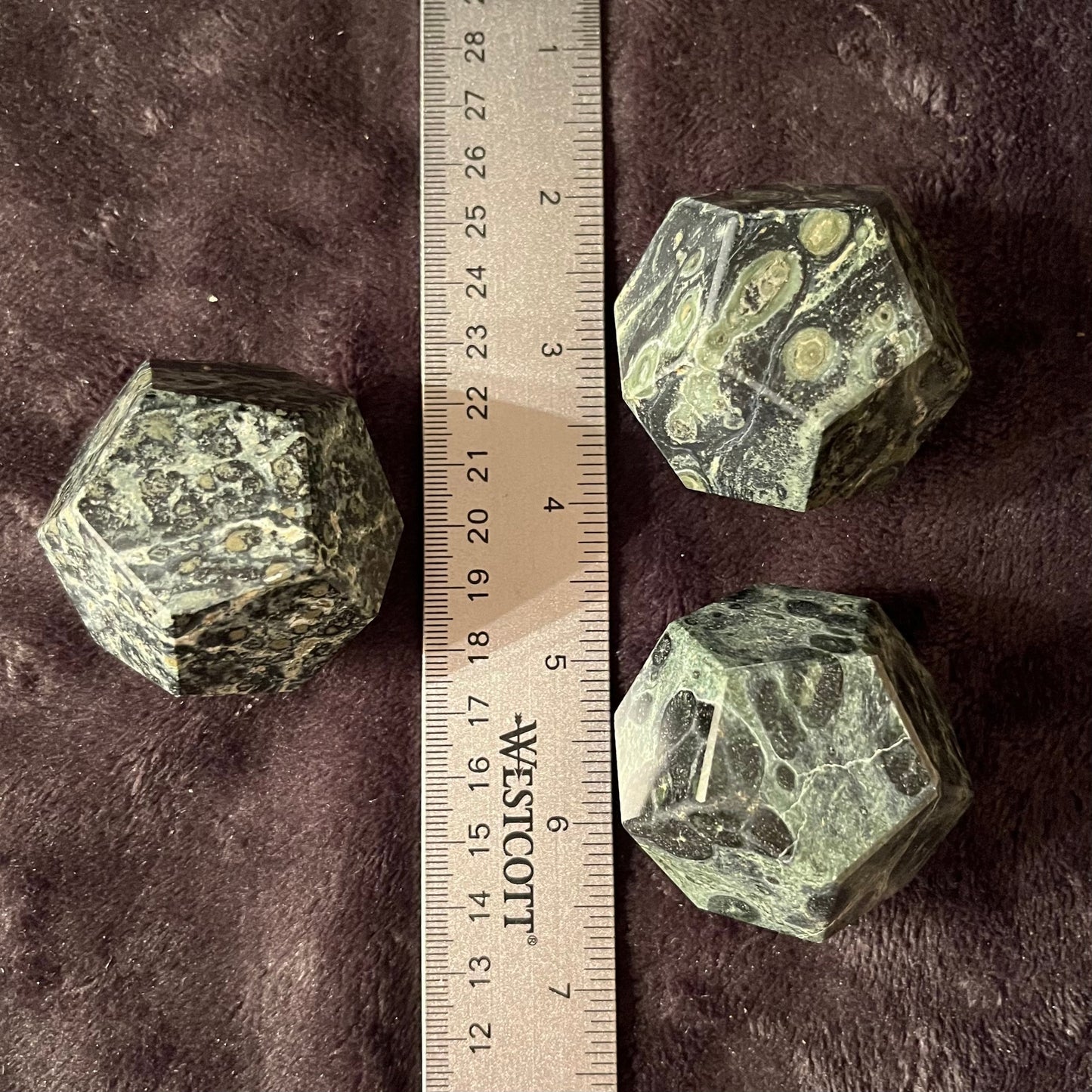 Kambaba Jasper Dodecahedron (Approx. 45mm-55mm) 1485