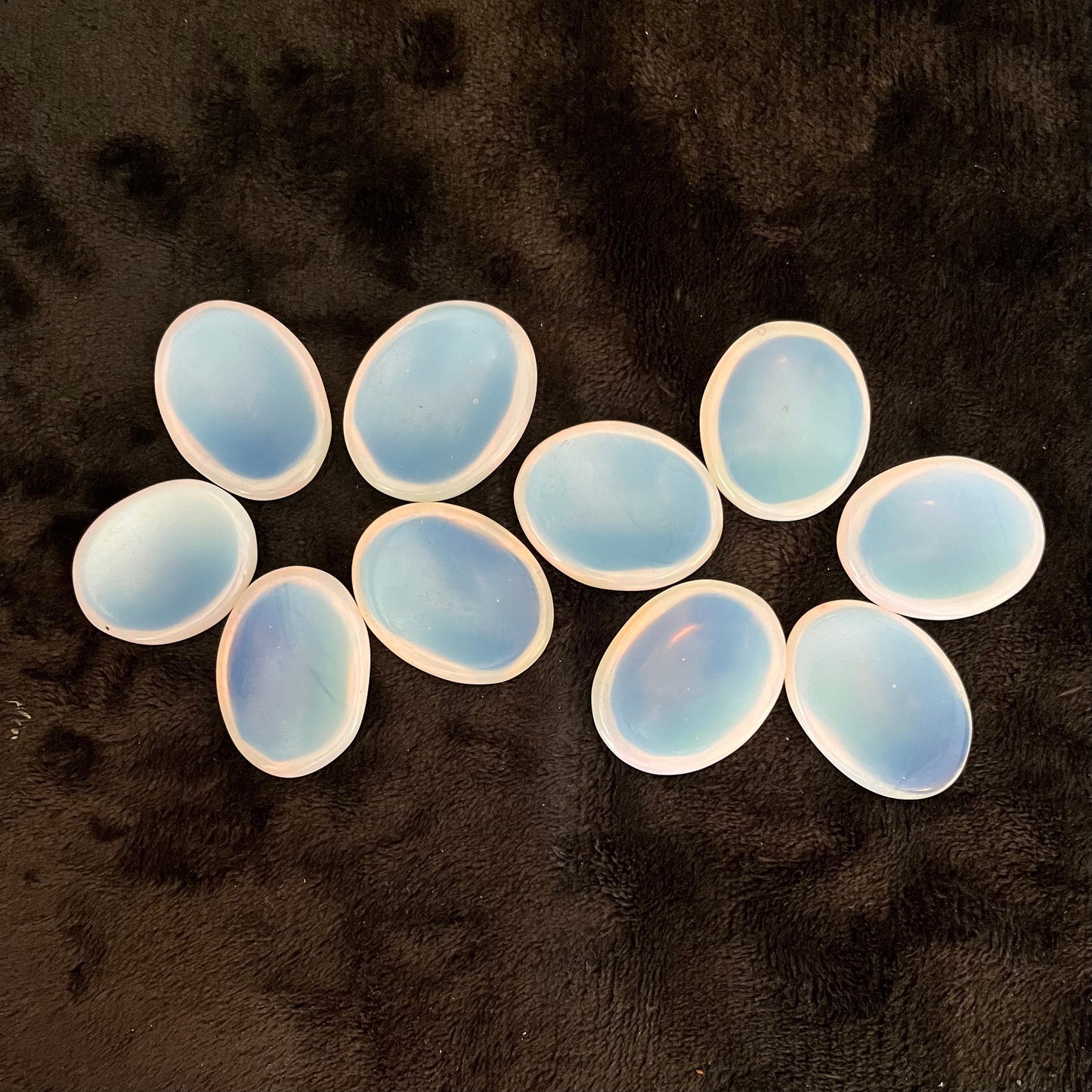 Opalite Worry Stone, Small, Handmade 1390