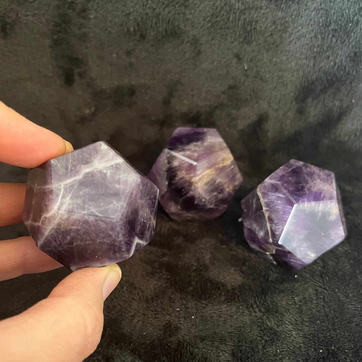 Amethyst Dodecahedron (Approx. 45-55mm) 1513