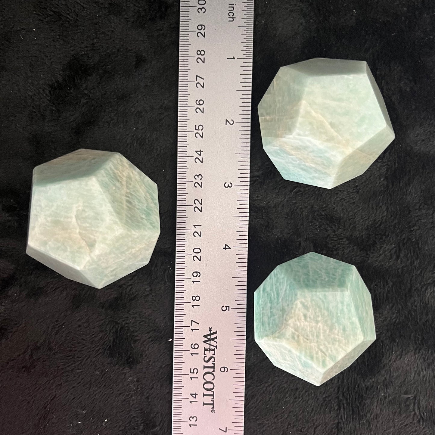 Amazonite Dodecahedron (Approx. 45-55mm) 1508