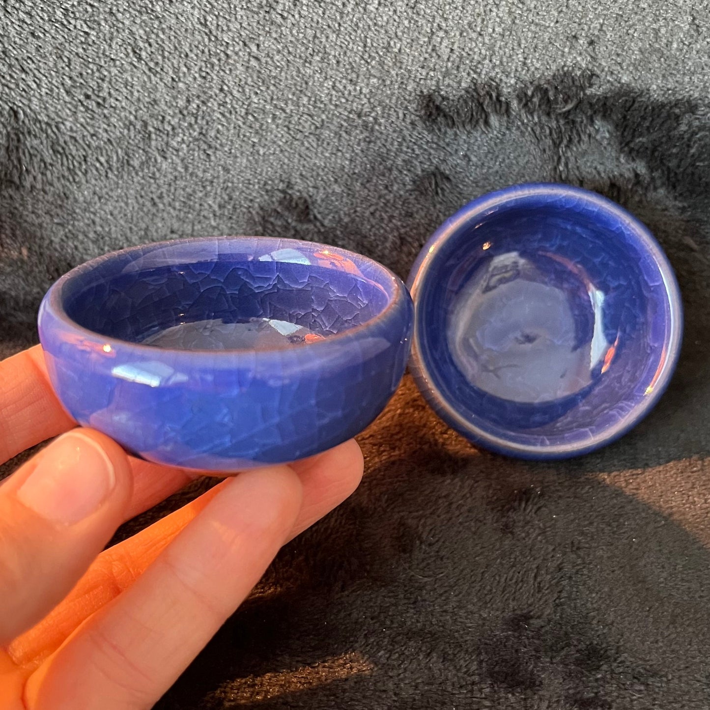 Small Ceramic Bowl, Indigo Blue (Approx. 2 5/8" x 1 1/4") 1608