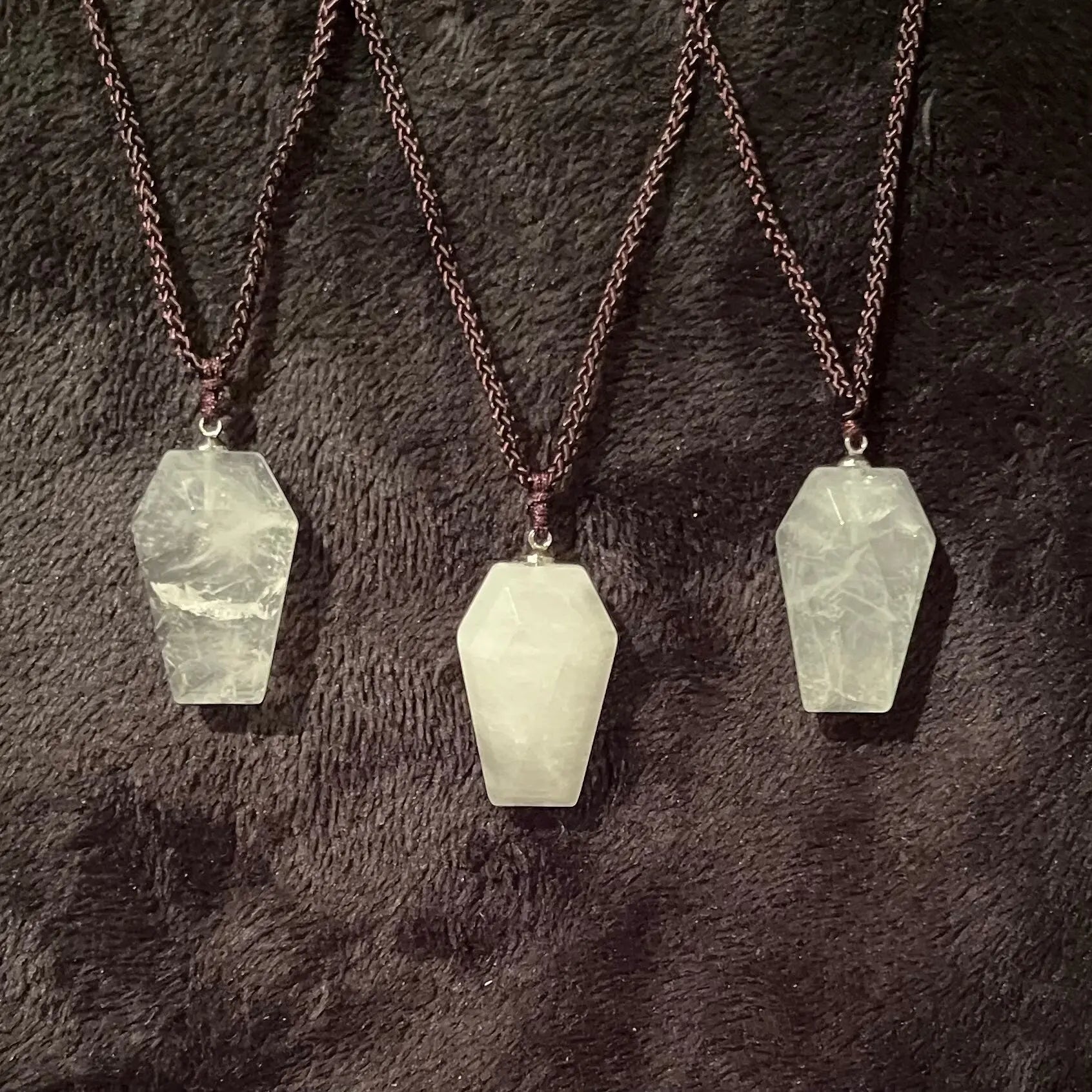 Quartz Coffin Necklace NCK-2787 Shop Wholesale Crystals