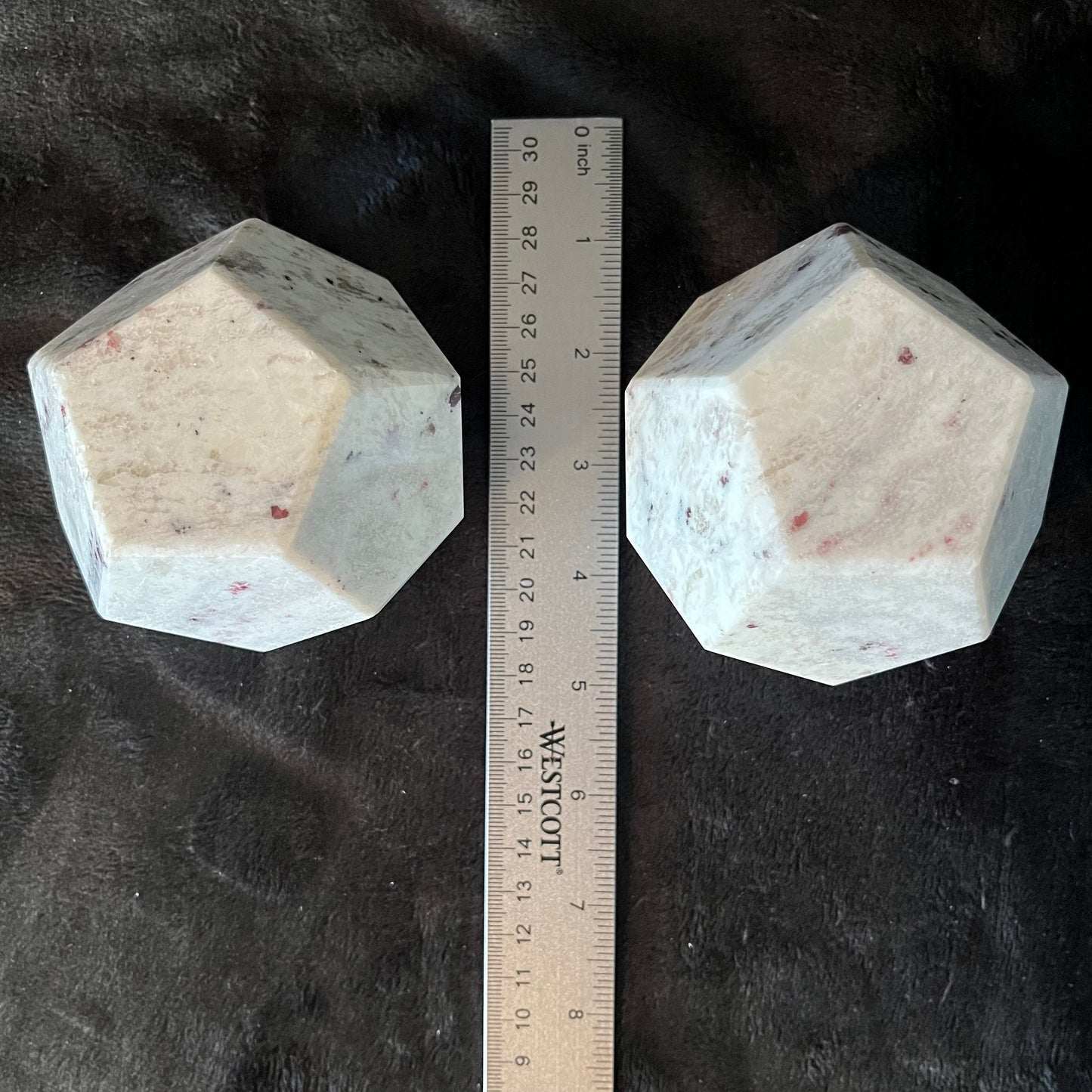 Cinnabar Dodecahedron, Very Large (Approx. 85mm) F-0084