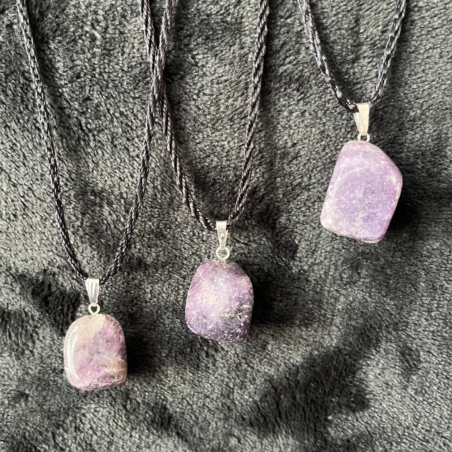 Amethyst Necklace (tumbled stone) NCK-2799