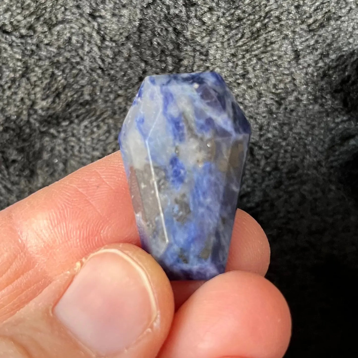 Sodalite Coffin (Approx 1 3/8”) 0145 Shop Wholesale Crystals