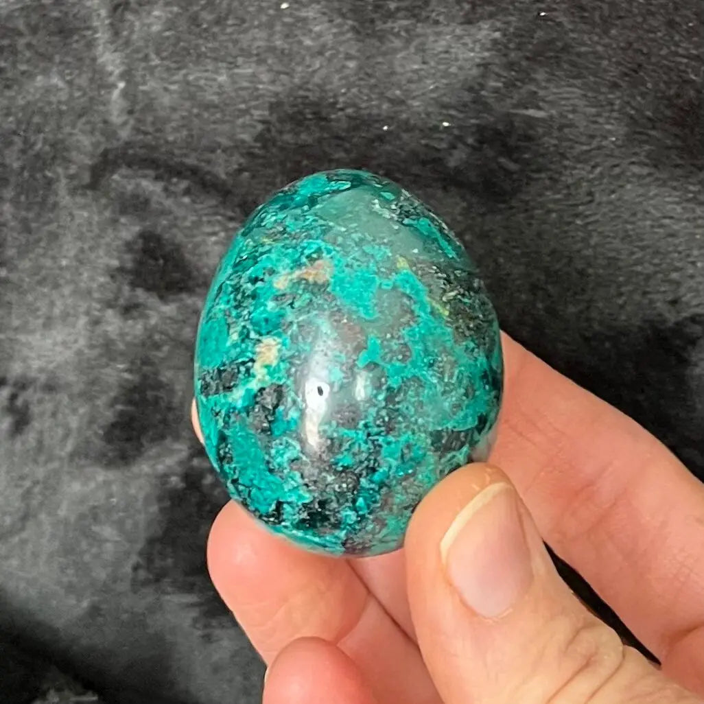 Chrysocolla Egg (Approx. 45mm-50mm) 0327 Shop Wholesale Crystals