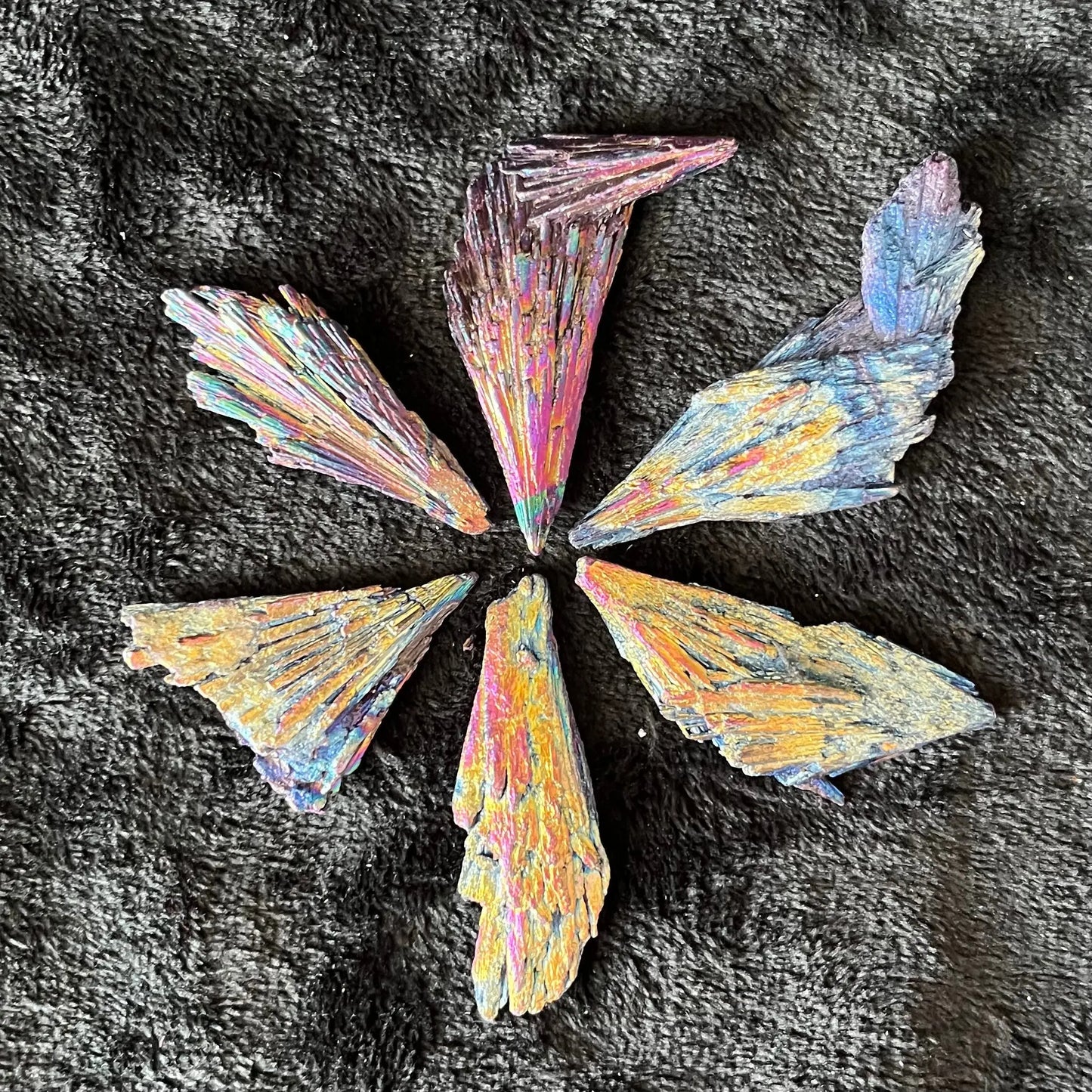 Tanzin Aura Kyanite Blades (Approx. 1 1/2”-2 1/2”) 0194 Shop Wholesale Crystals