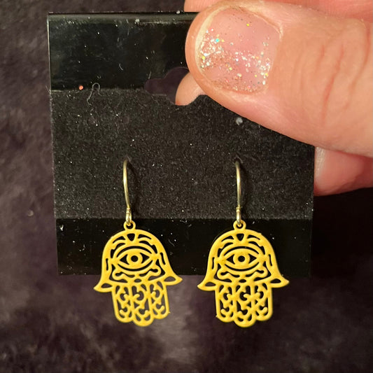 Hamsa Earrings EAR-0055