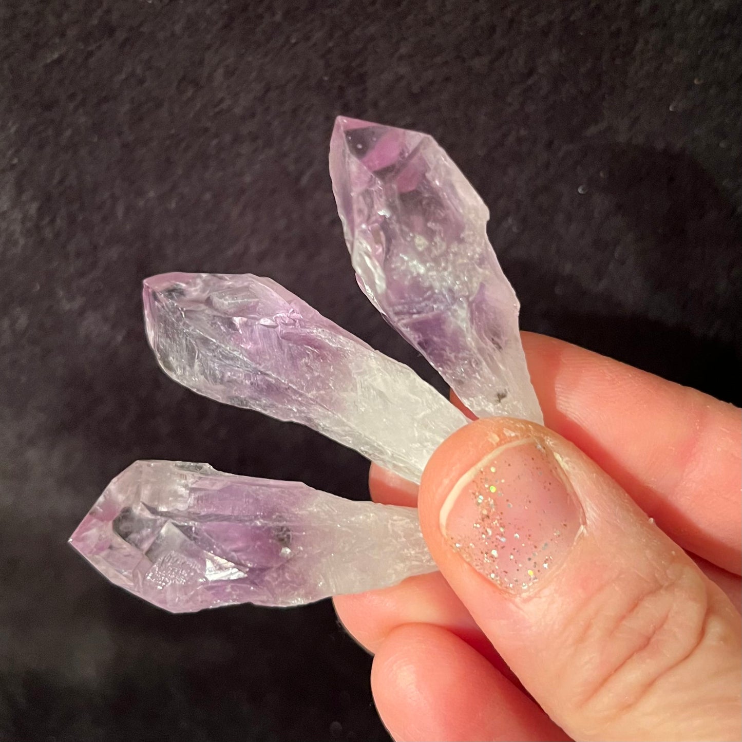 Dragon Tooth Amethyst, A Grade (Approx. 1”-1 3/4”) 0460