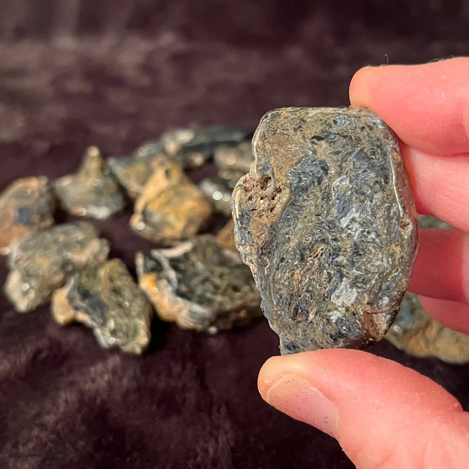 Pietersite Tumbled Slab (Approx. 1 1/2”-1 3/4”) 0697 Shop Wholesale Crystals