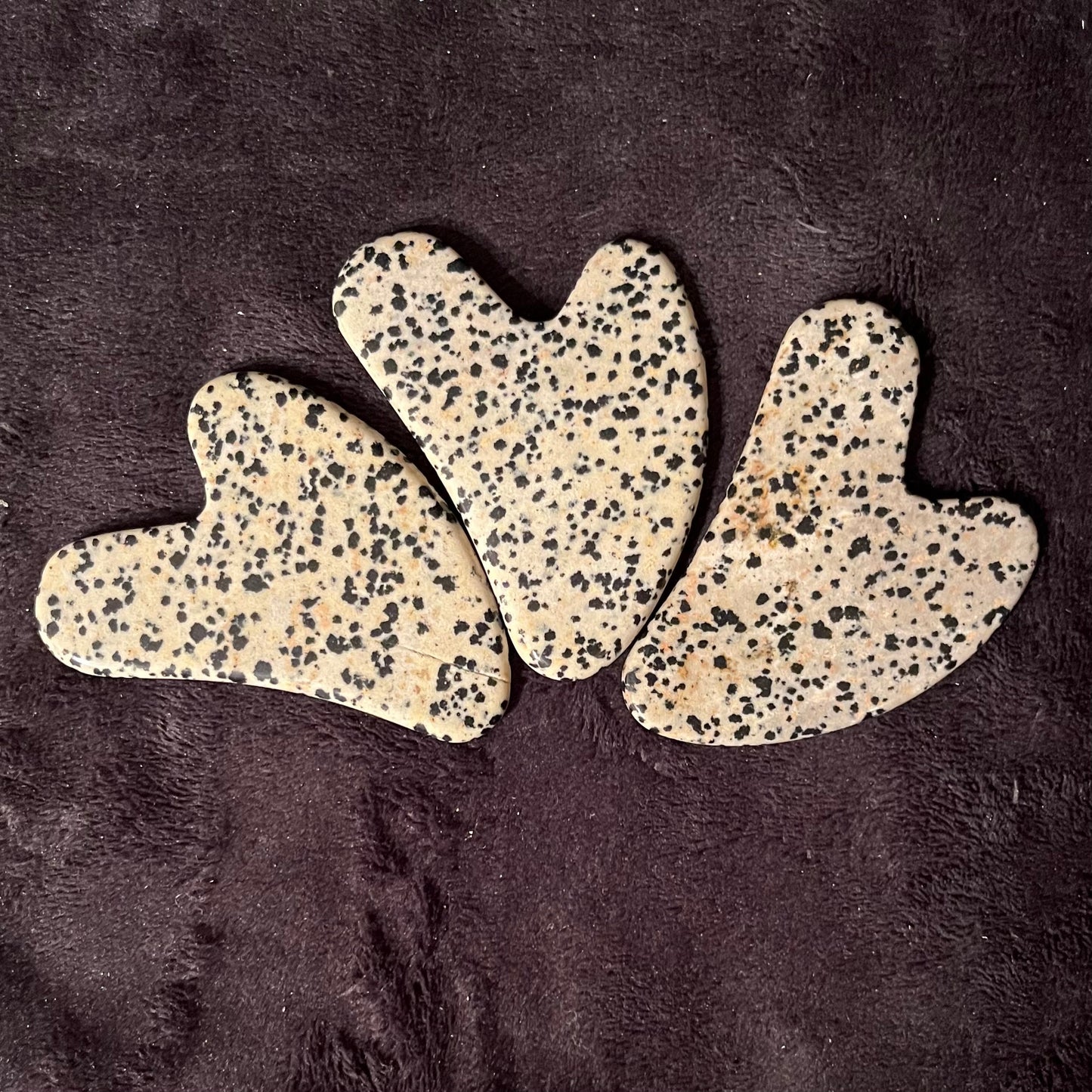 Dalmation Jasper Self Care Gua Sha Stone 1021