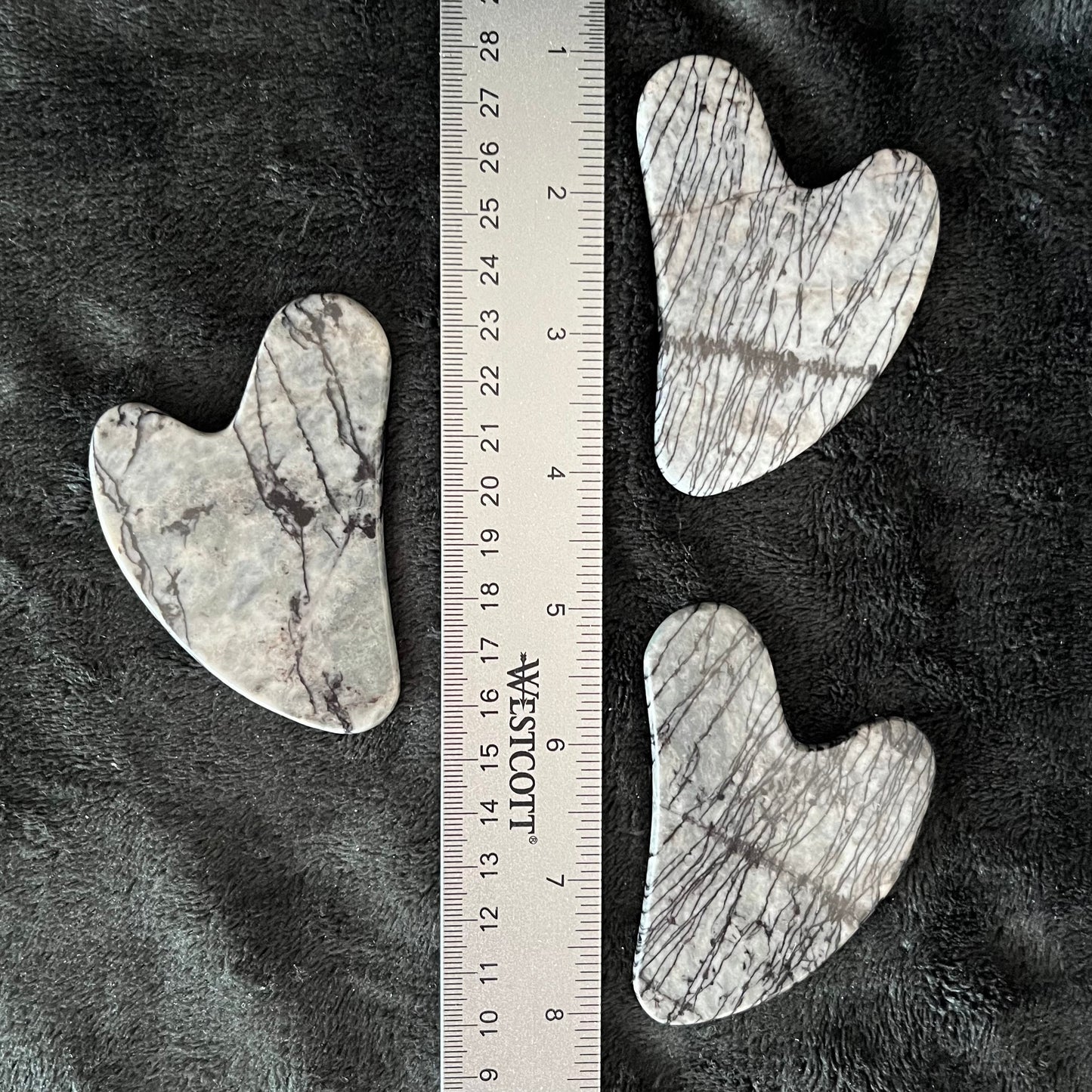 Spiderweb Jasper  Self Care Gua Sha Stone 1043