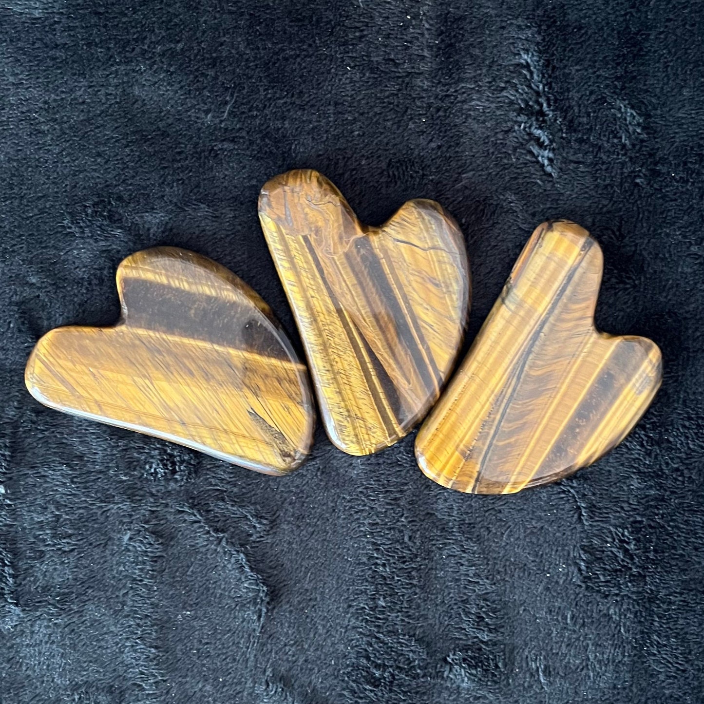 Tiger Eye Self Care Gua Sha Stone 1017