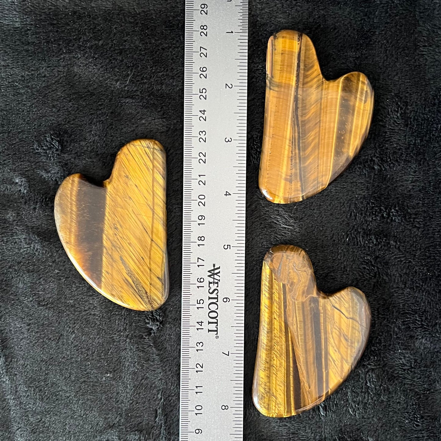 Tiger Eye Self Care Gua Sha Stone 1017