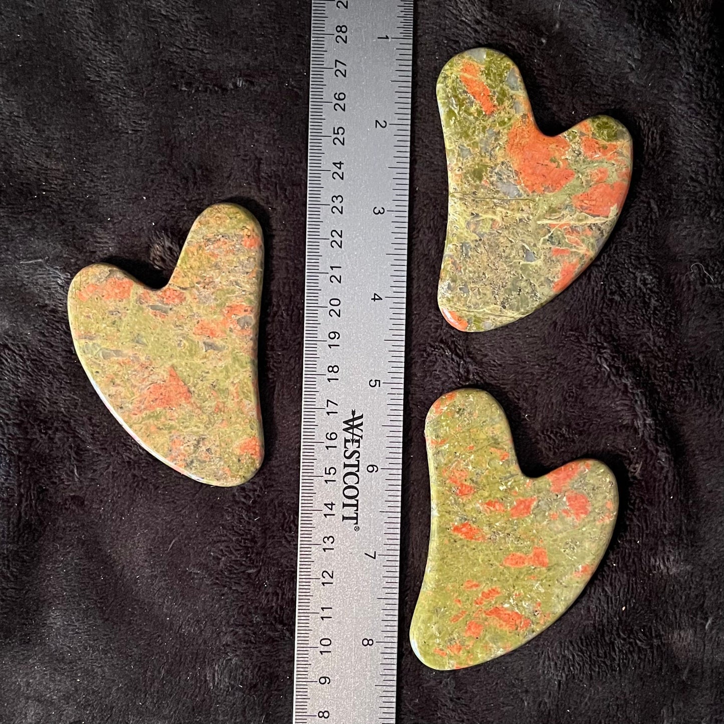 Unakite Jasper Self Care Gua Sha Stone 1047