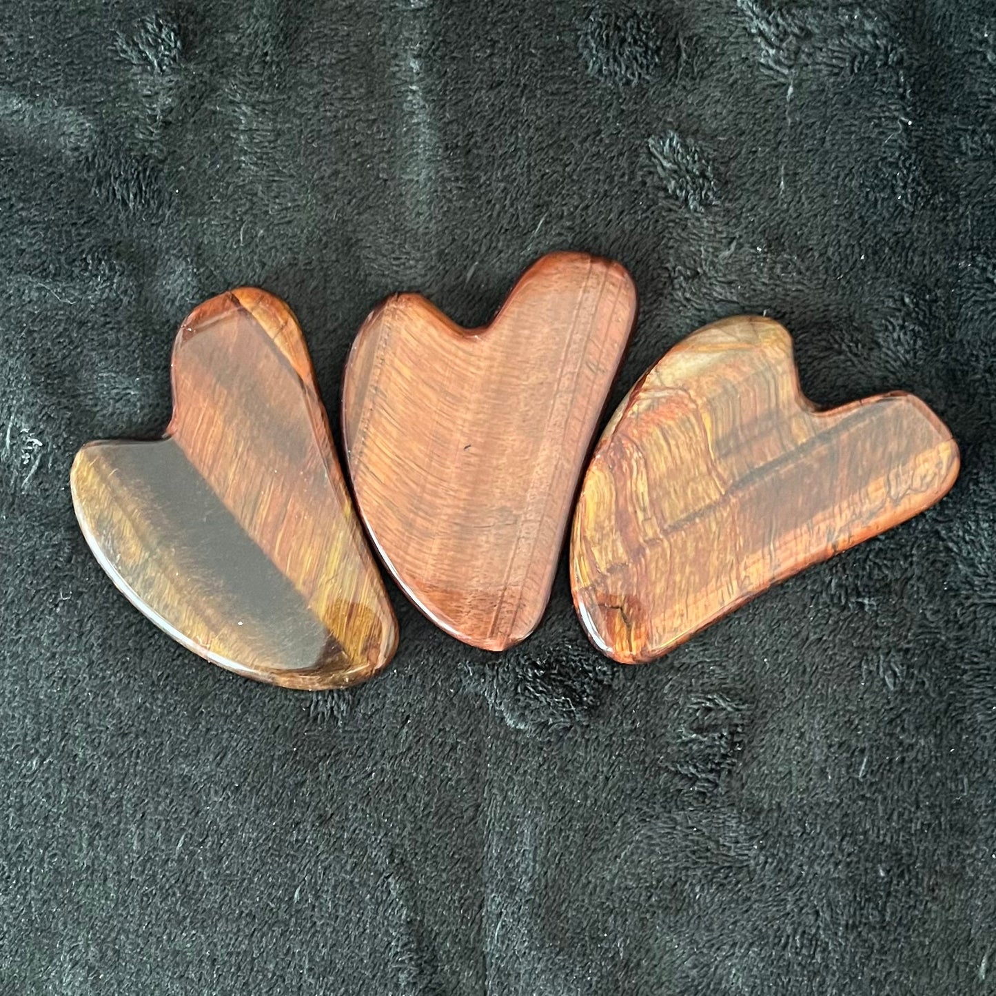 Red Tiger Eye Self Care Gua Sha Stone 1030