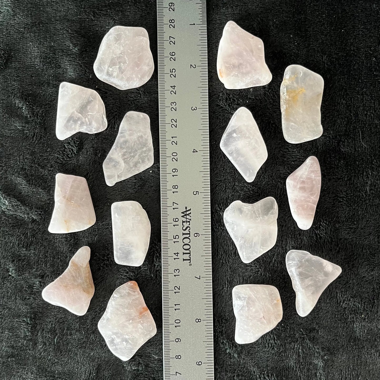 Rose Quartz Tumbled Slice (Approx. 1 1/2” - 1 3/4”) BIN-1485 Shop Wholesale Crystals