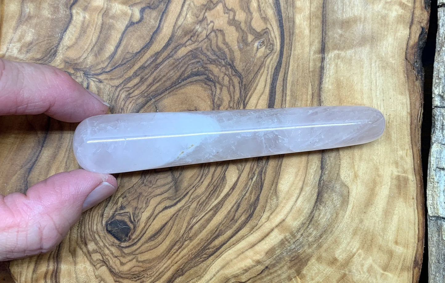 Rose Quartz Wand (Approx. 3 1/4") 0297 Shop Wholesale Crystals