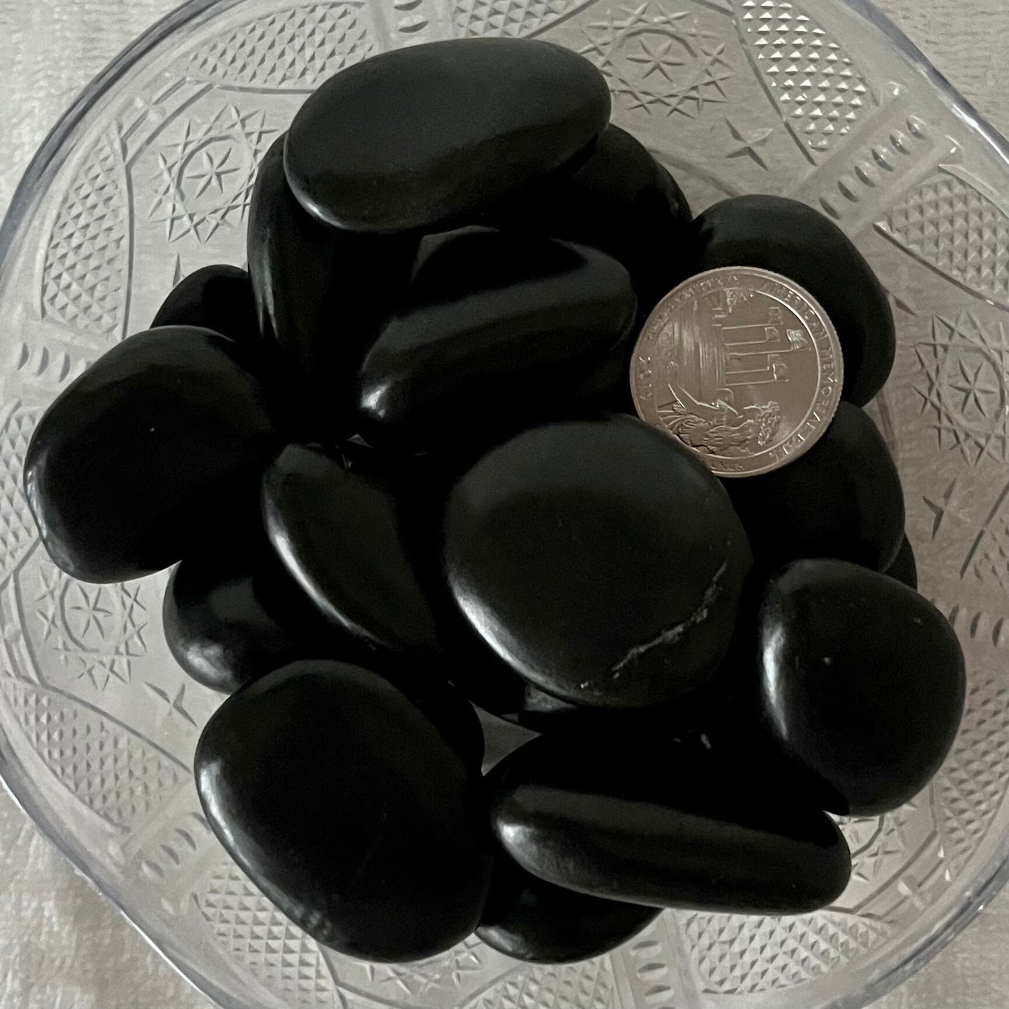 Shungite Tumbled Stone (Approx. 11/2 - 1 3/4”)) 1472