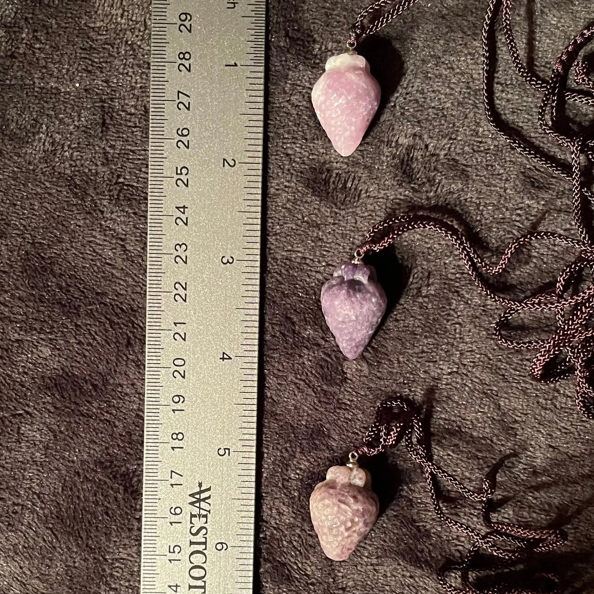 Amethyst Strawberry Necklace NCK-2862 Shop Wholesale Crystals