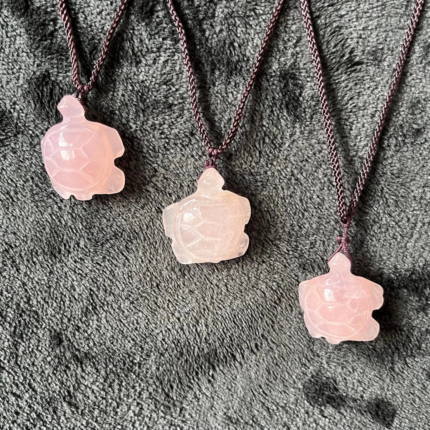 Rose Quartz  Turtle Necklace NCK-2835 Shop Wholesale Crystals