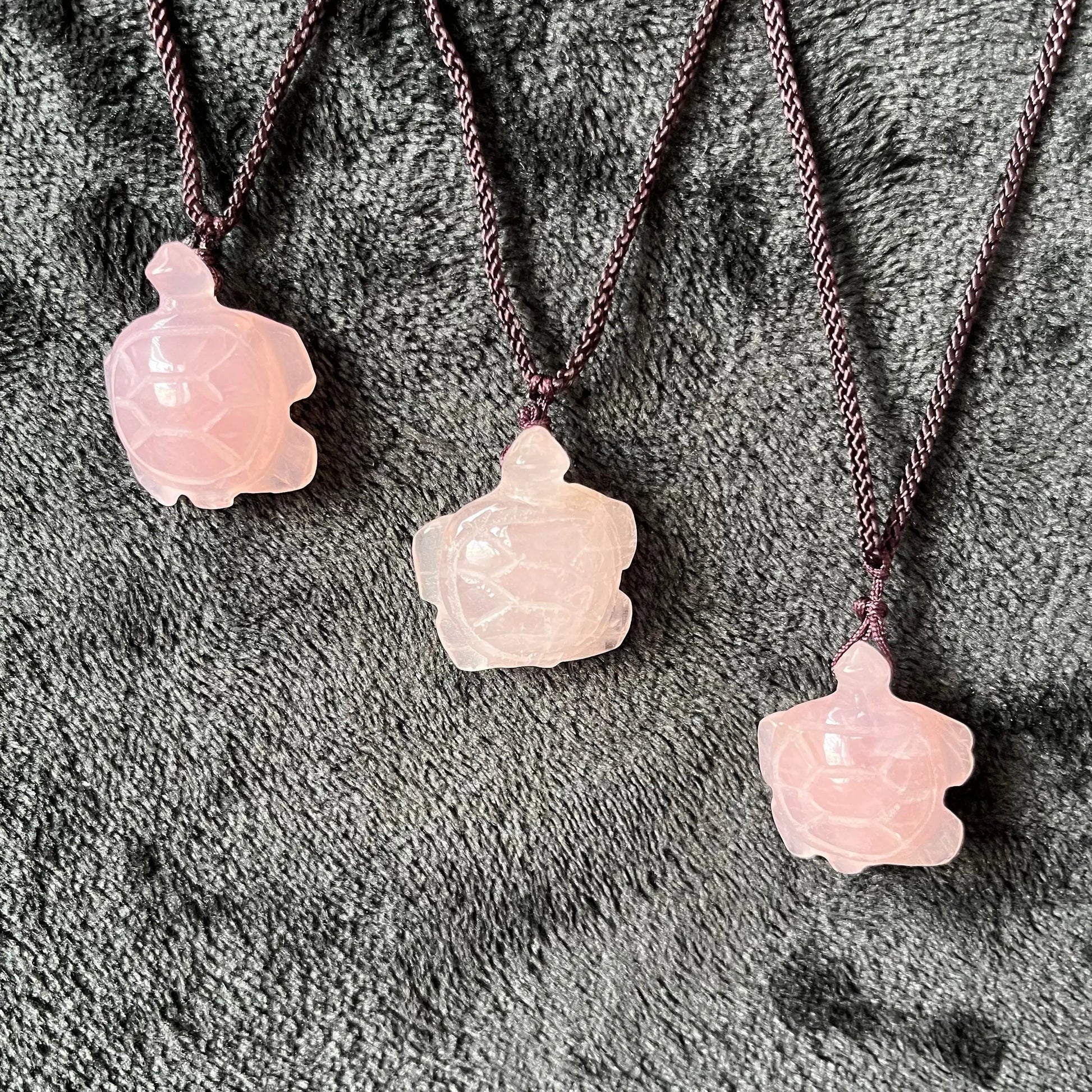 Rose Quartz  Turtle Necklace NCK-2835 Shop Wholesale Crystals