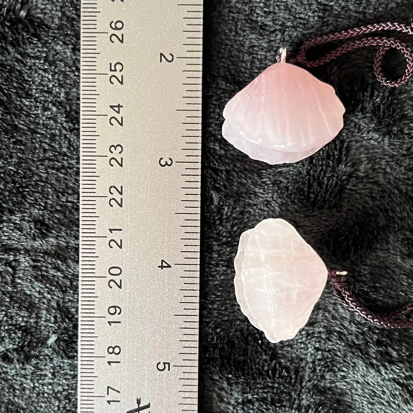 Rose Quartz  Seashell Necklace NCK-2840 Shop Wholesale Crystals