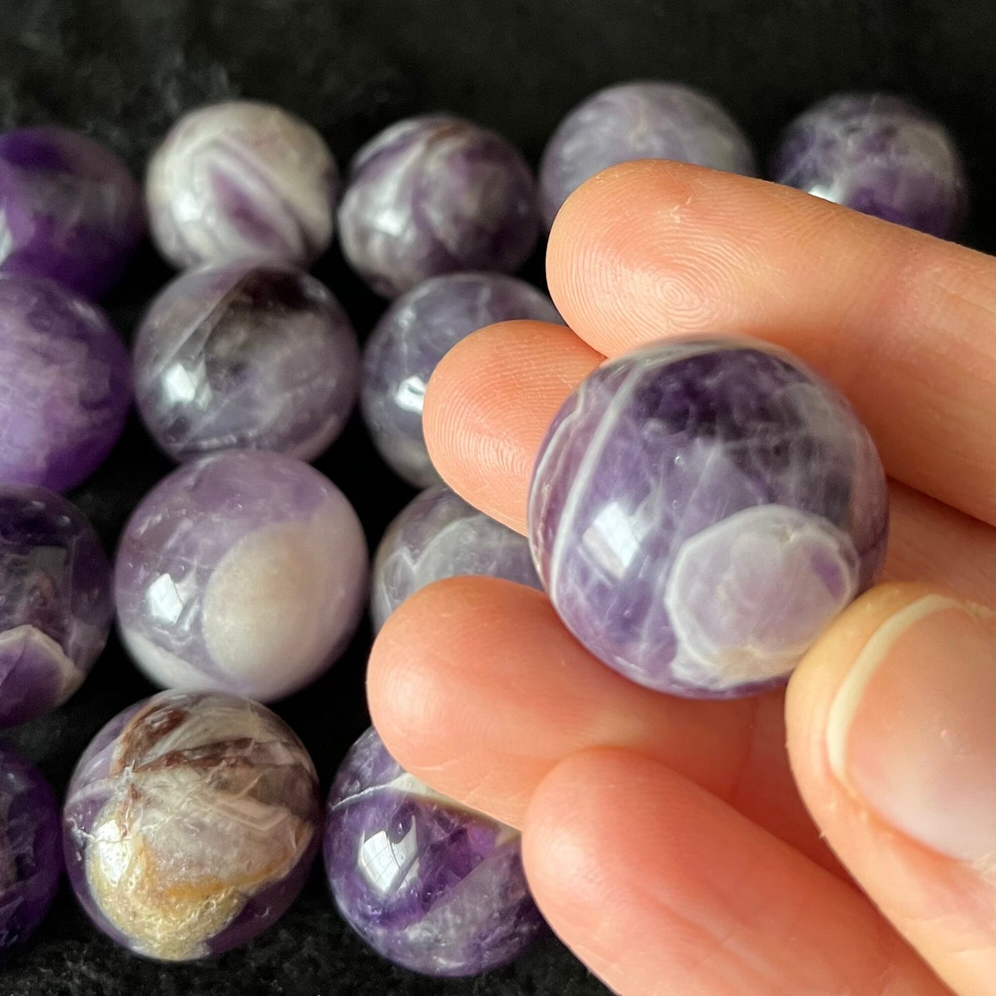 Dreamy Amethyst Sphere (Approx. 3/4” - 1”) 0284