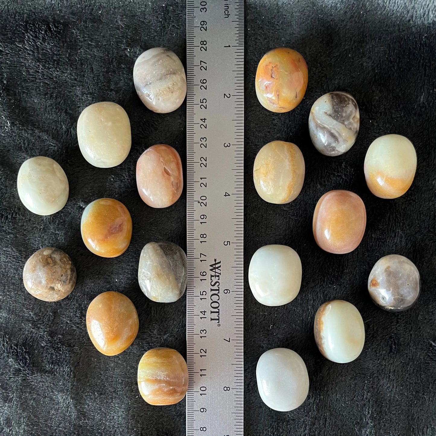 Sand and Sea Calcite Tumbled Stone (Approx. 1” - 1 1/2”) BIN-1510 Shop Wholesale Crystals