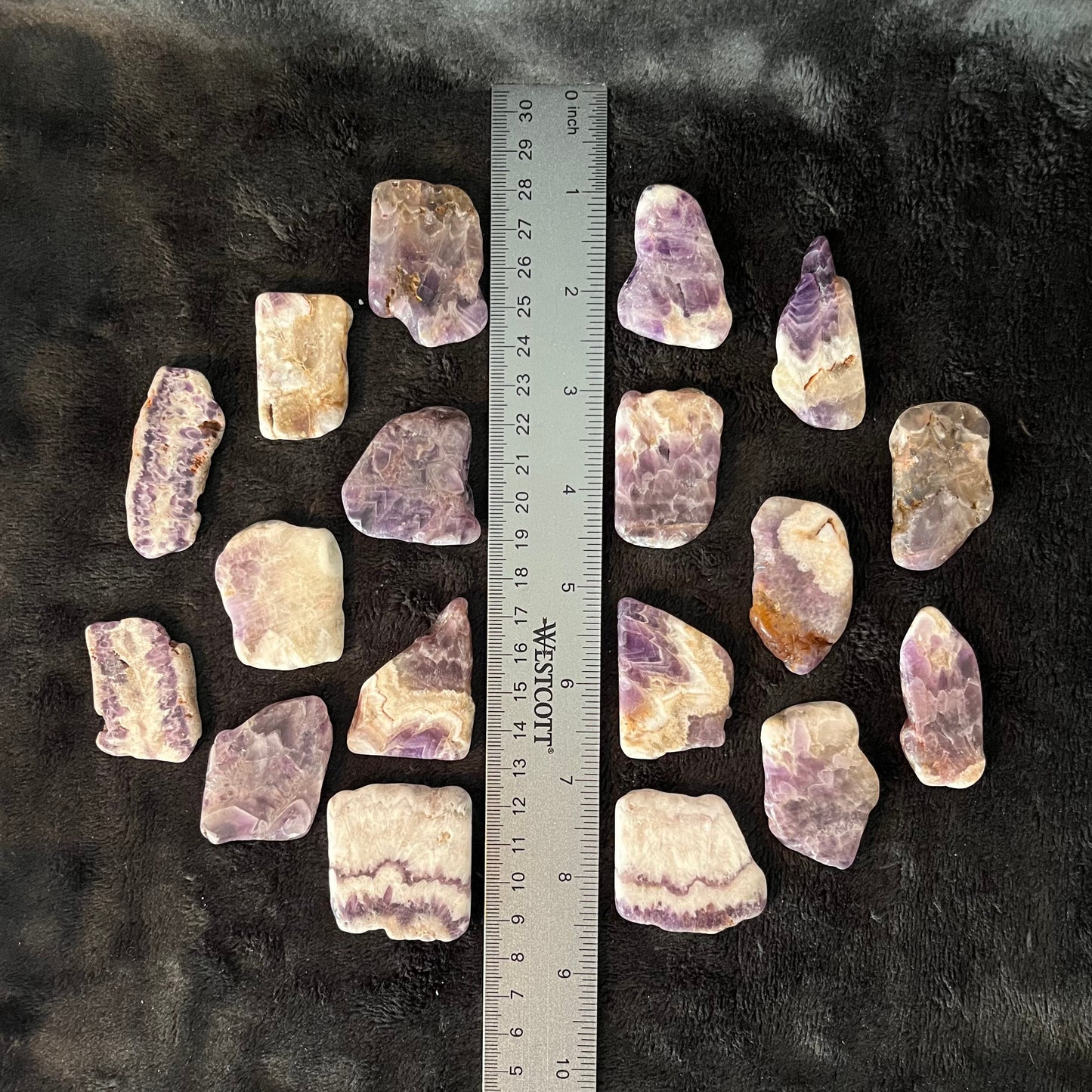 Dreamy Amethyst Tumbled Slice (Approx. 11/2 - 1 3/4”) 0139