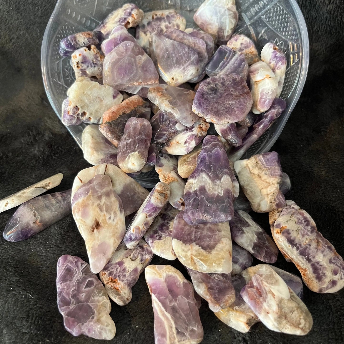 Dreamy Amethyst Tumbled Slice (Approx. 3/4” - 1 1/2”) 0754-C Shop Wholesale Crystals
