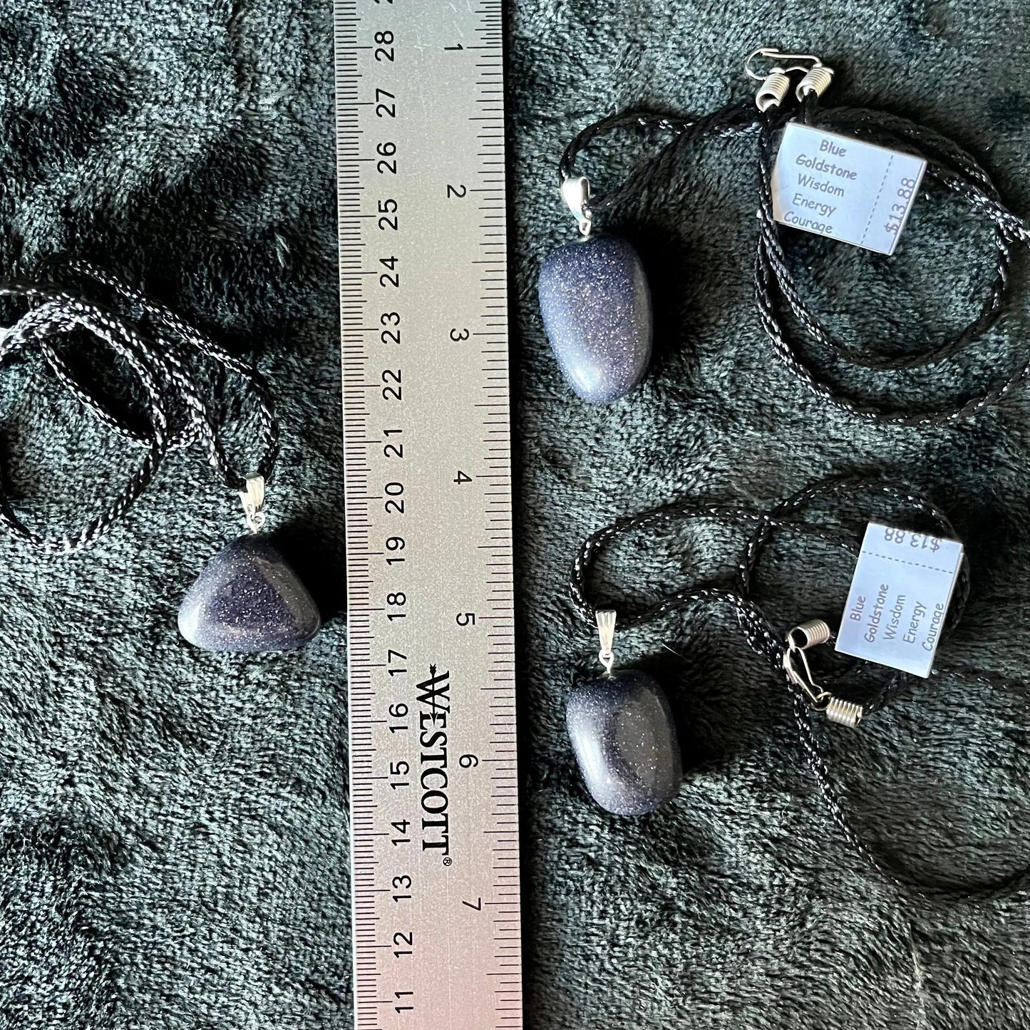 Blue Goldstone Necklace NCK-2878 Shop Wholesale Crystals