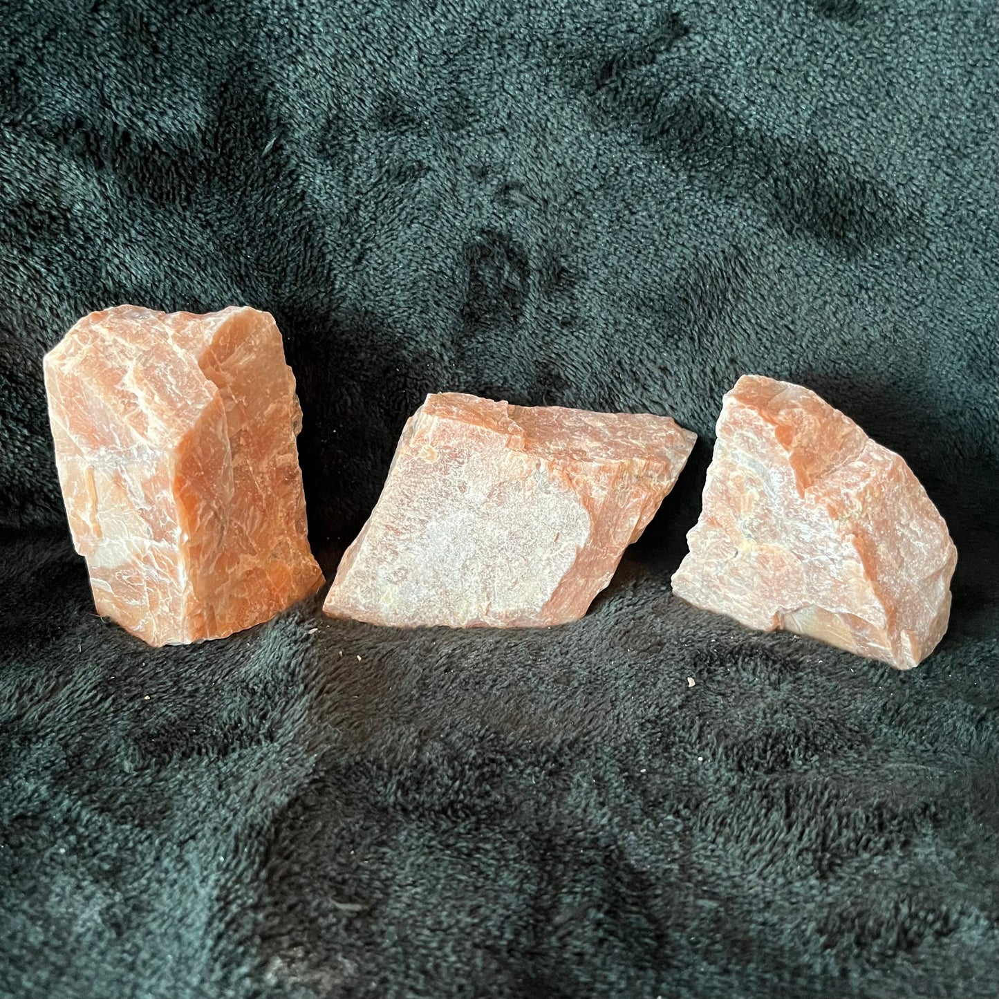 Peach Moonstone Raw Chunk (Approx. 2 1/2” - 3 1/2”) 1247