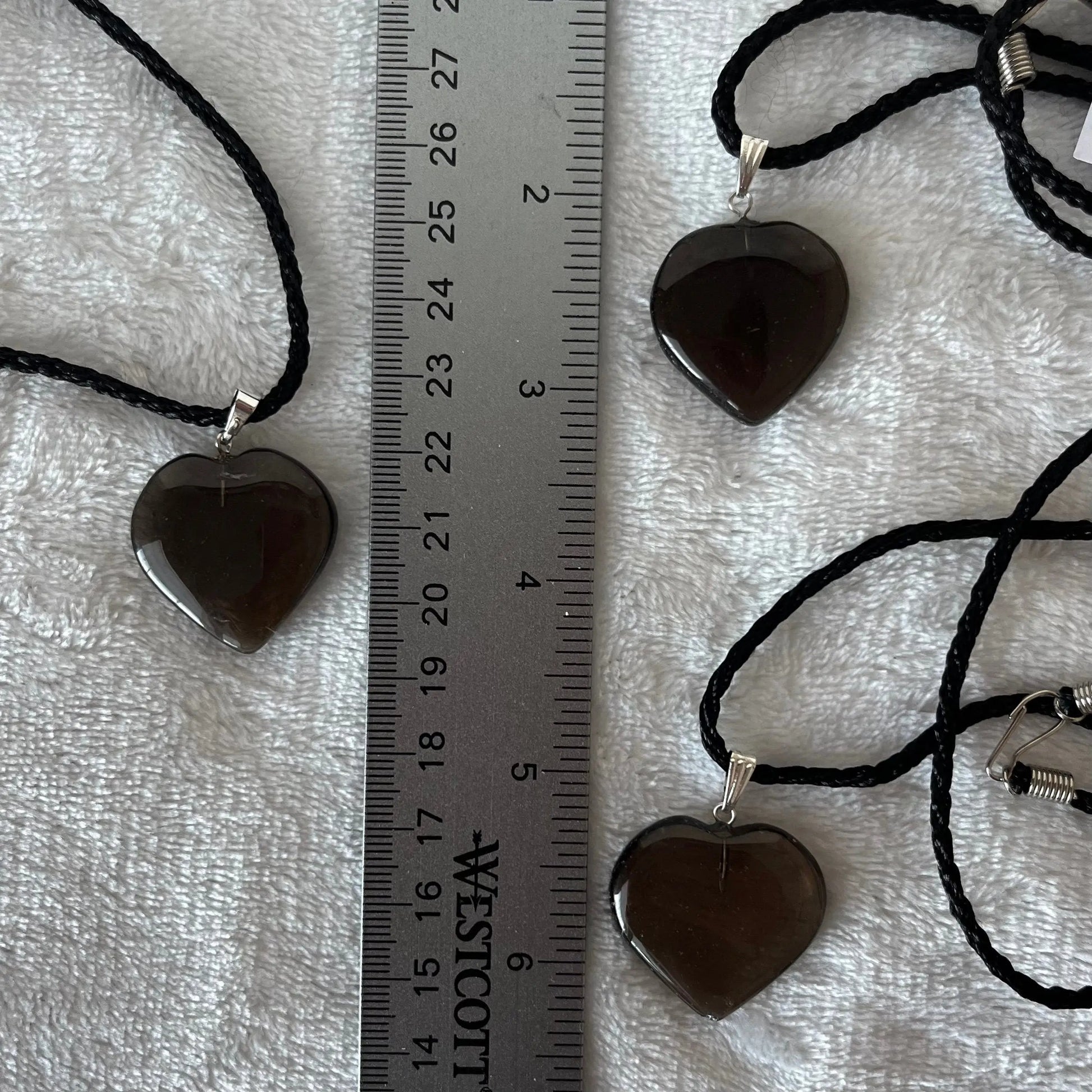 Smoky Quartz Heart Necklace NCK-2922 Shop Wholesale Crystals