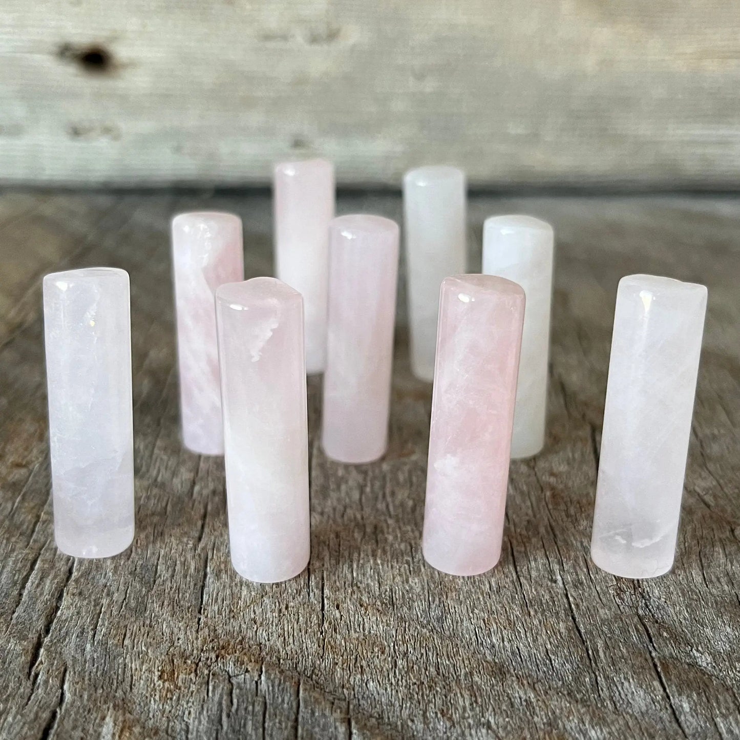 Rose Quartz Column (Approx. 35mm X 11mm) 0167 Shop Wholesale Crystals