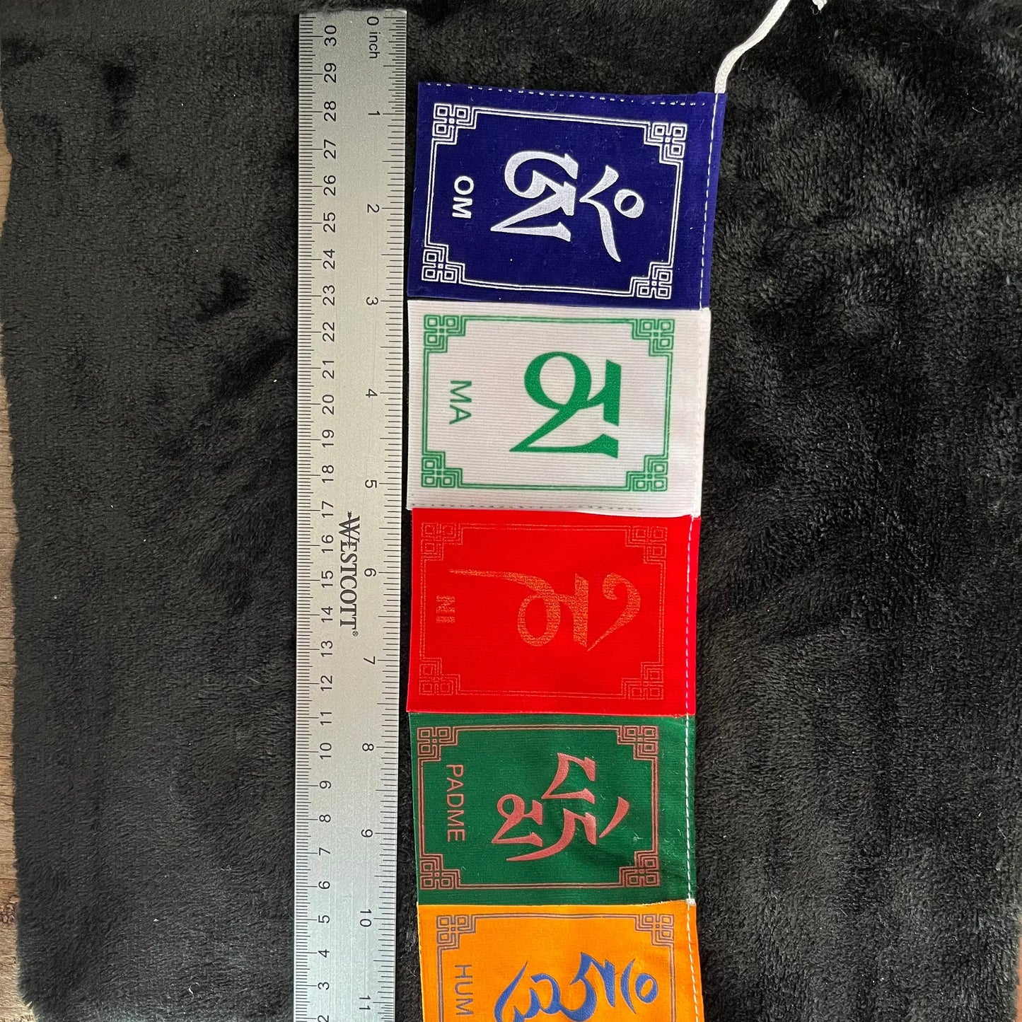 Tibetan Prayer Flags (Approx. 2” X 3”)  1703 Shop Wholesale Crystals